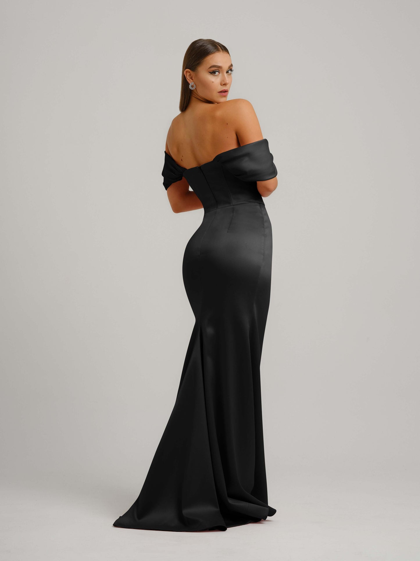 Signature of the Sun Evening Gown - Black