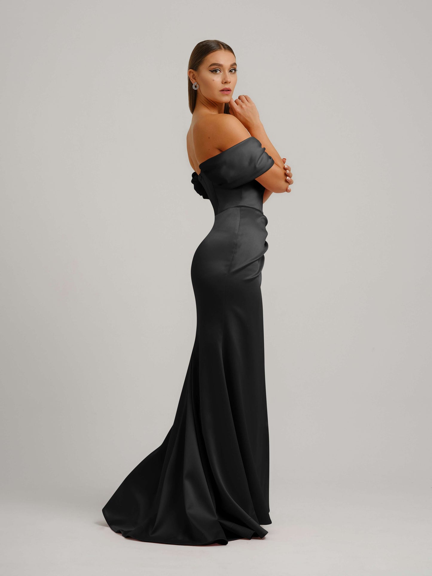 Signature of the Sun Evening Gown - Black