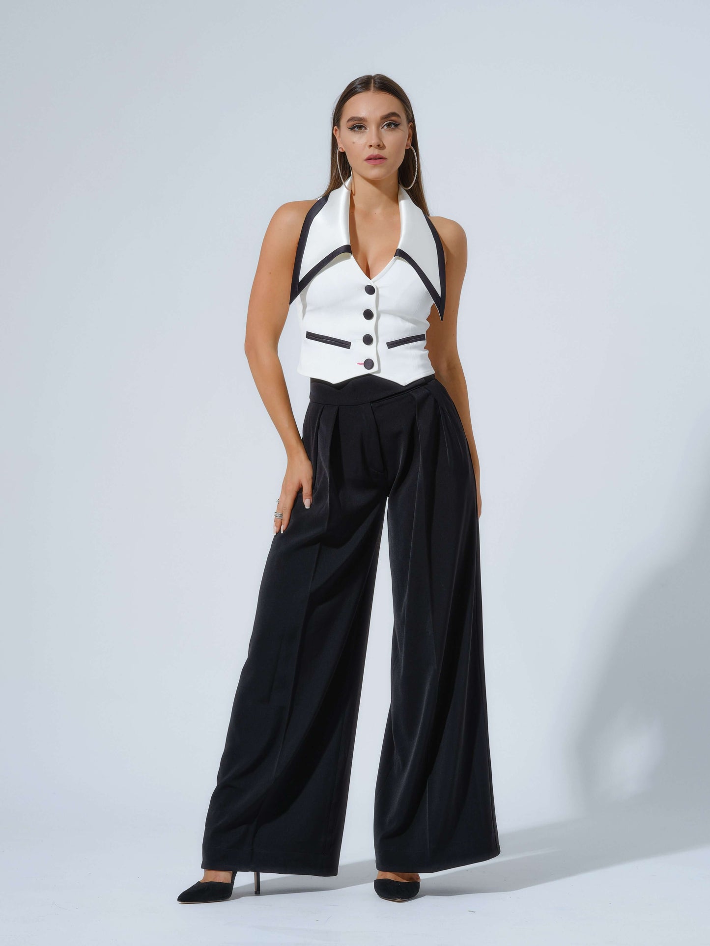 Born to Run Waistcoat & Trousers Set by Tia Dorraine Women's Luxury Fashion Designer Clothing Brand