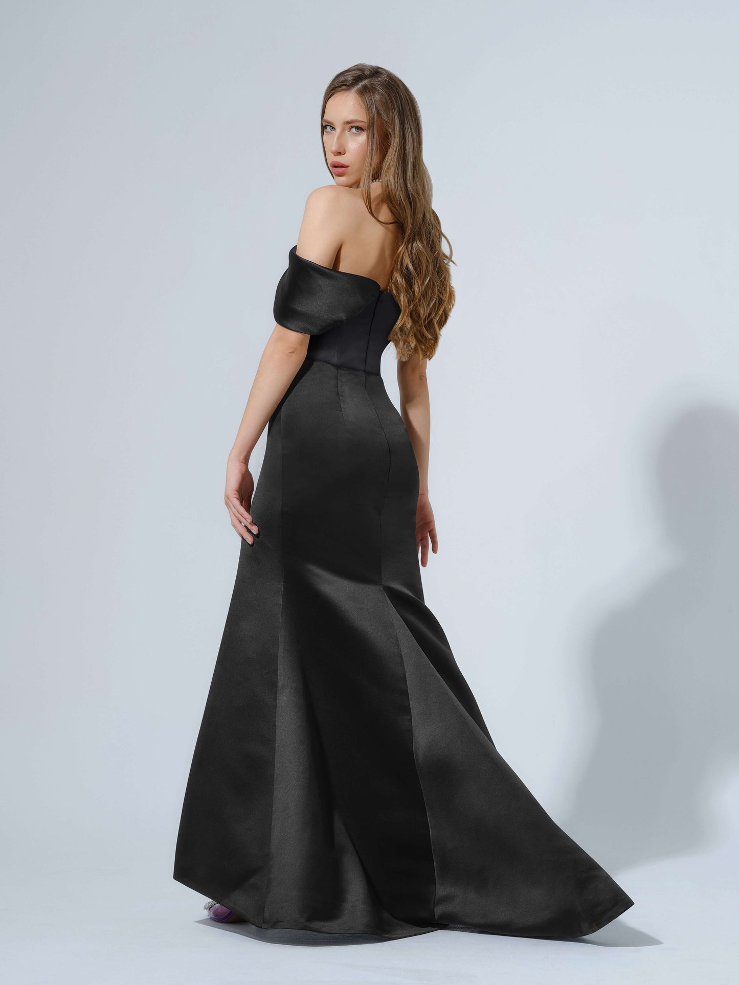 Signature of the Sun Evening Gown - Black