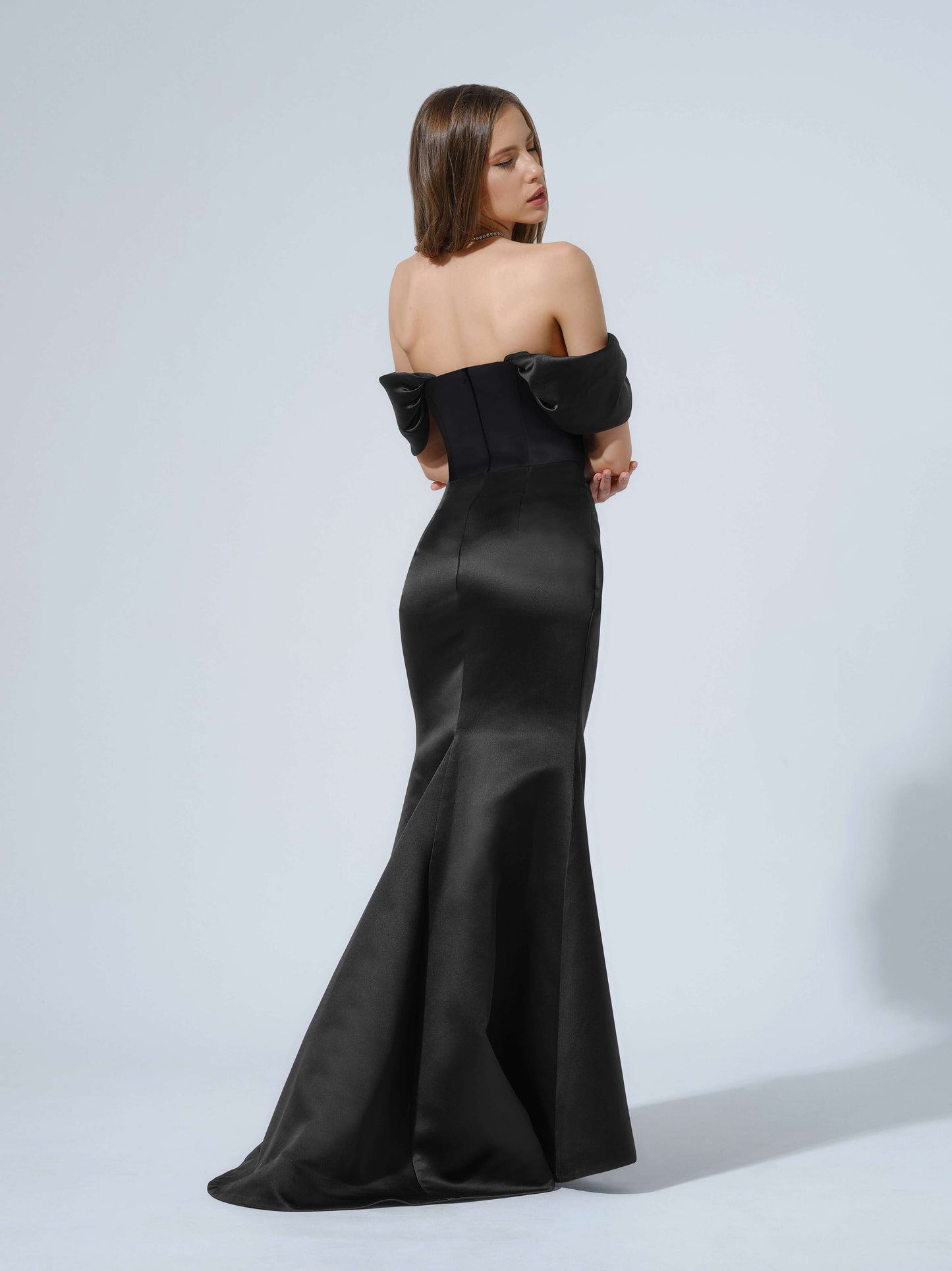 Signature of the Sun Evening Gown - Black