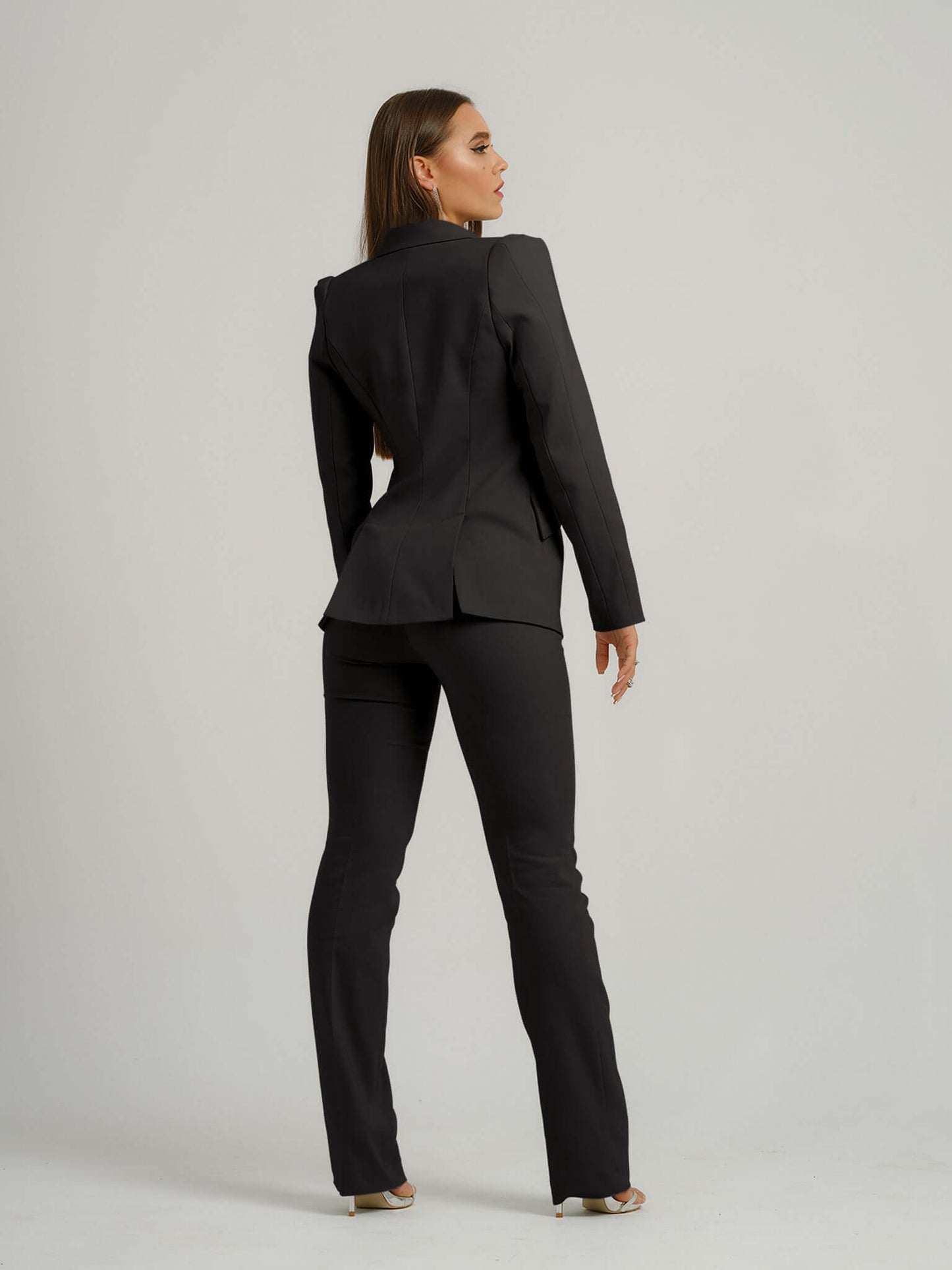 Fantasy Tailored Blazer - Black by Tia Dorraine Women's Luxury Fashion Designer Clothing Brand