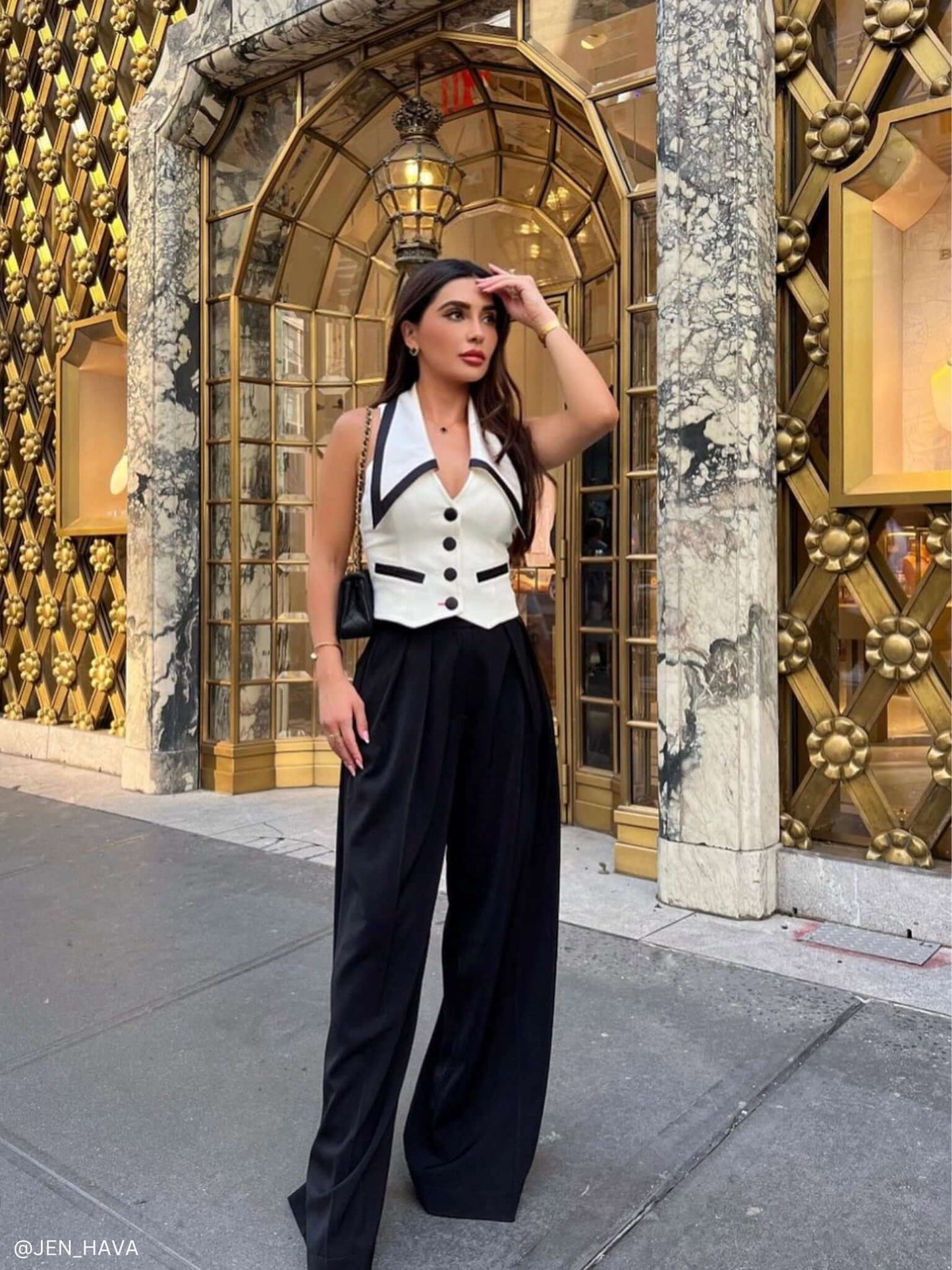 Born to Run Waistcoat & Trousers Set by Tia Dorraine Women's Luxury Fashion Designer Clothing Brand