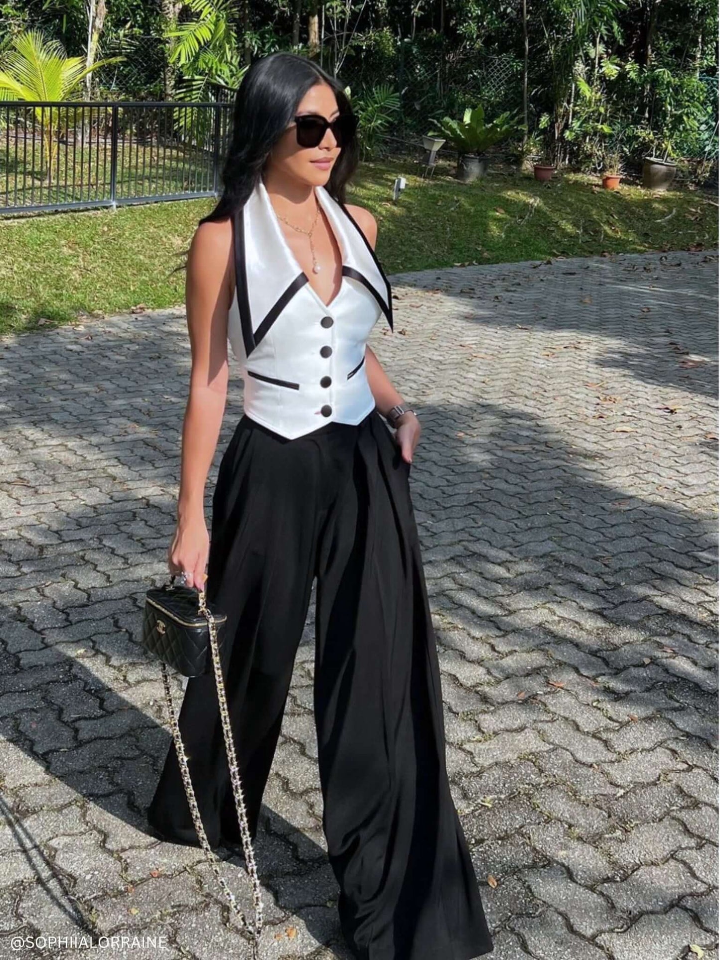 Born to Run Waistcoat & Trousers Set by Tia Dorraine Women's Luxury Fashion Designer Clothing Brand