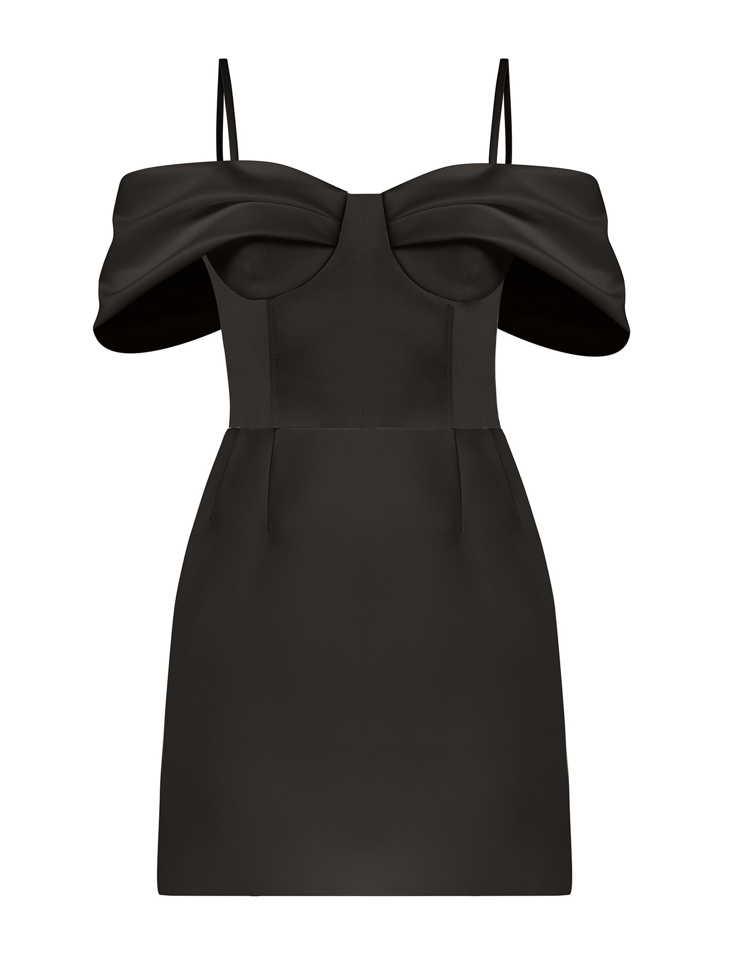 Belle of the Ball Mini Dress - Black