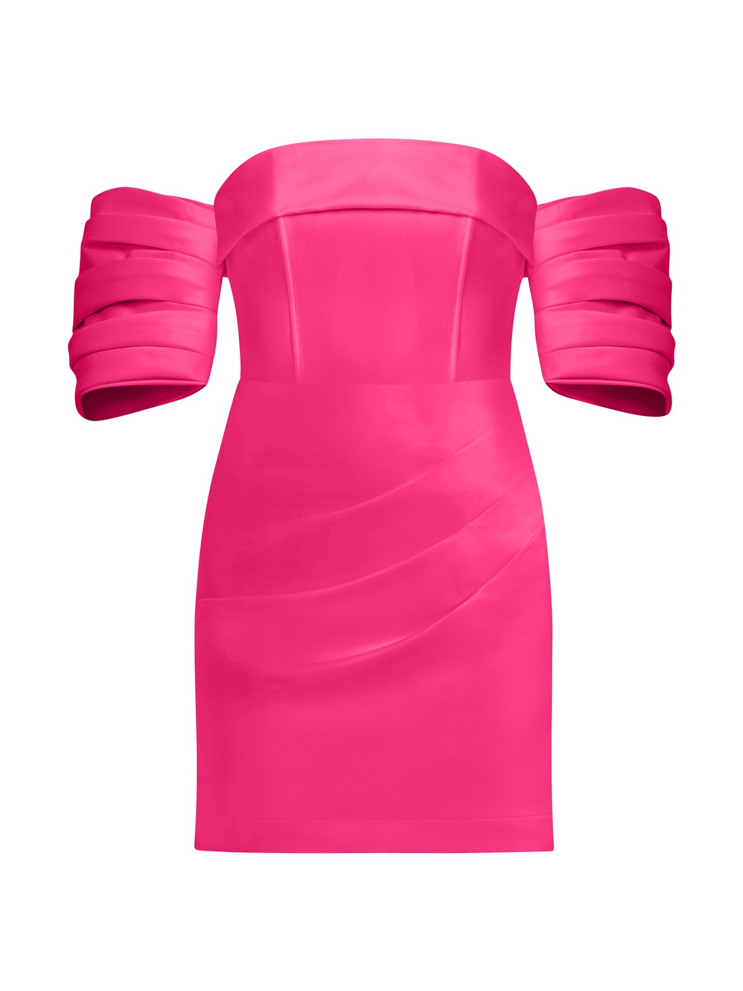 Devotion Mini Dress with Detachable Sleeves by Tia Dorraine Women's Luxury Fashion Designer Clothing Brand