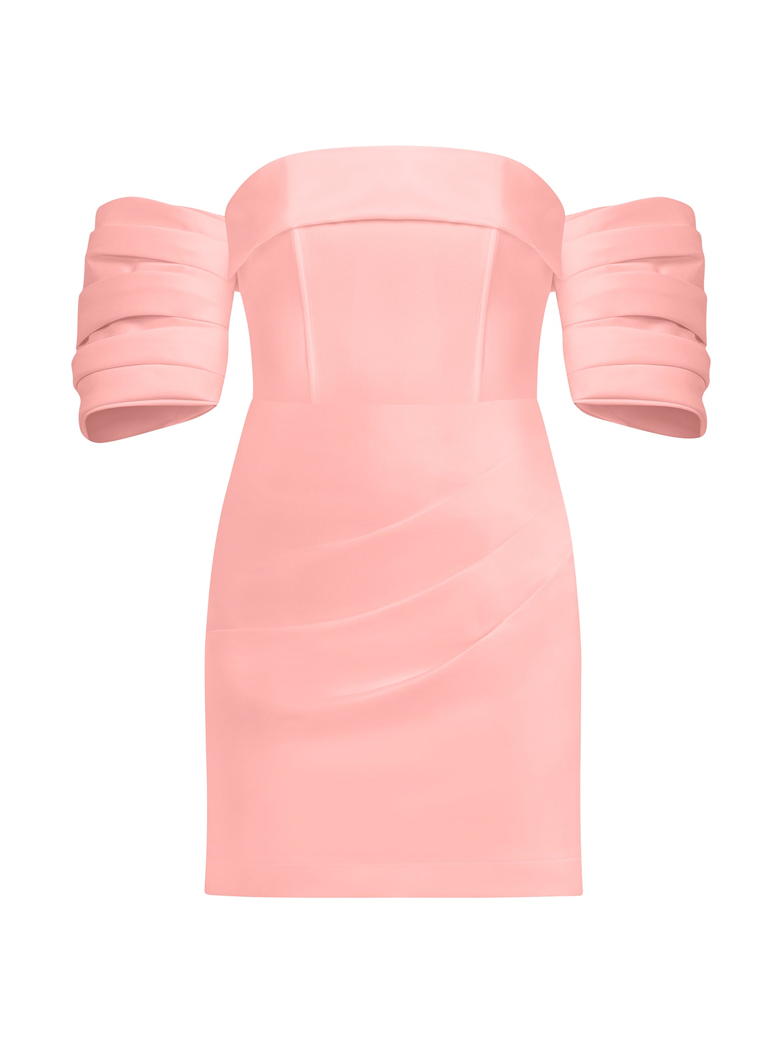 Devotion Mini Dress with Detachable Sleeves by Tia Dorraine Women's Luxury Fashion Designer Clothing Brand