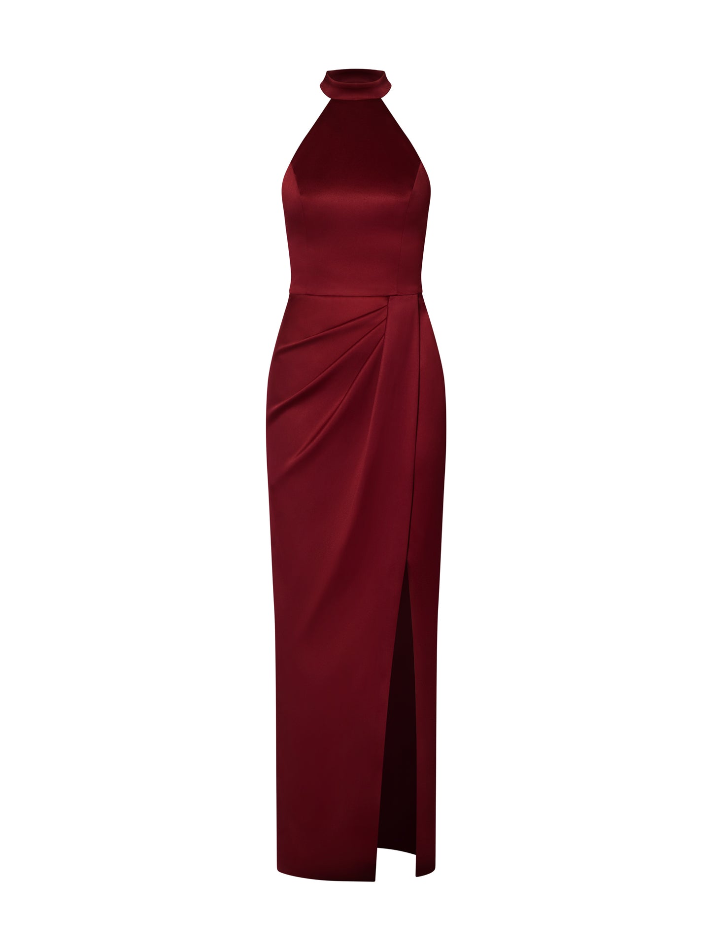 Fall in Love Maxi Dress - Burgundy