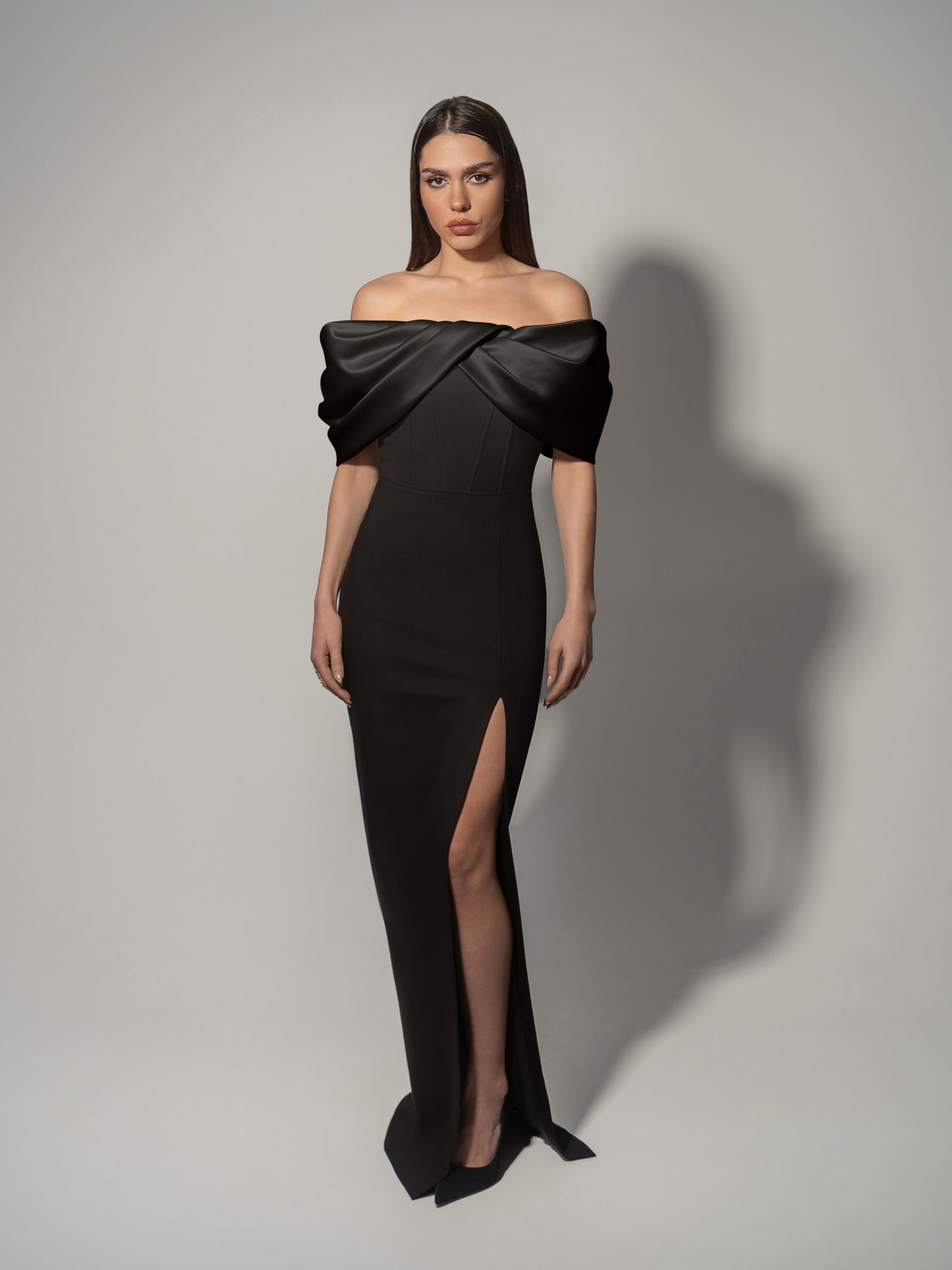 Love in Bloom Maxi Dress – Black