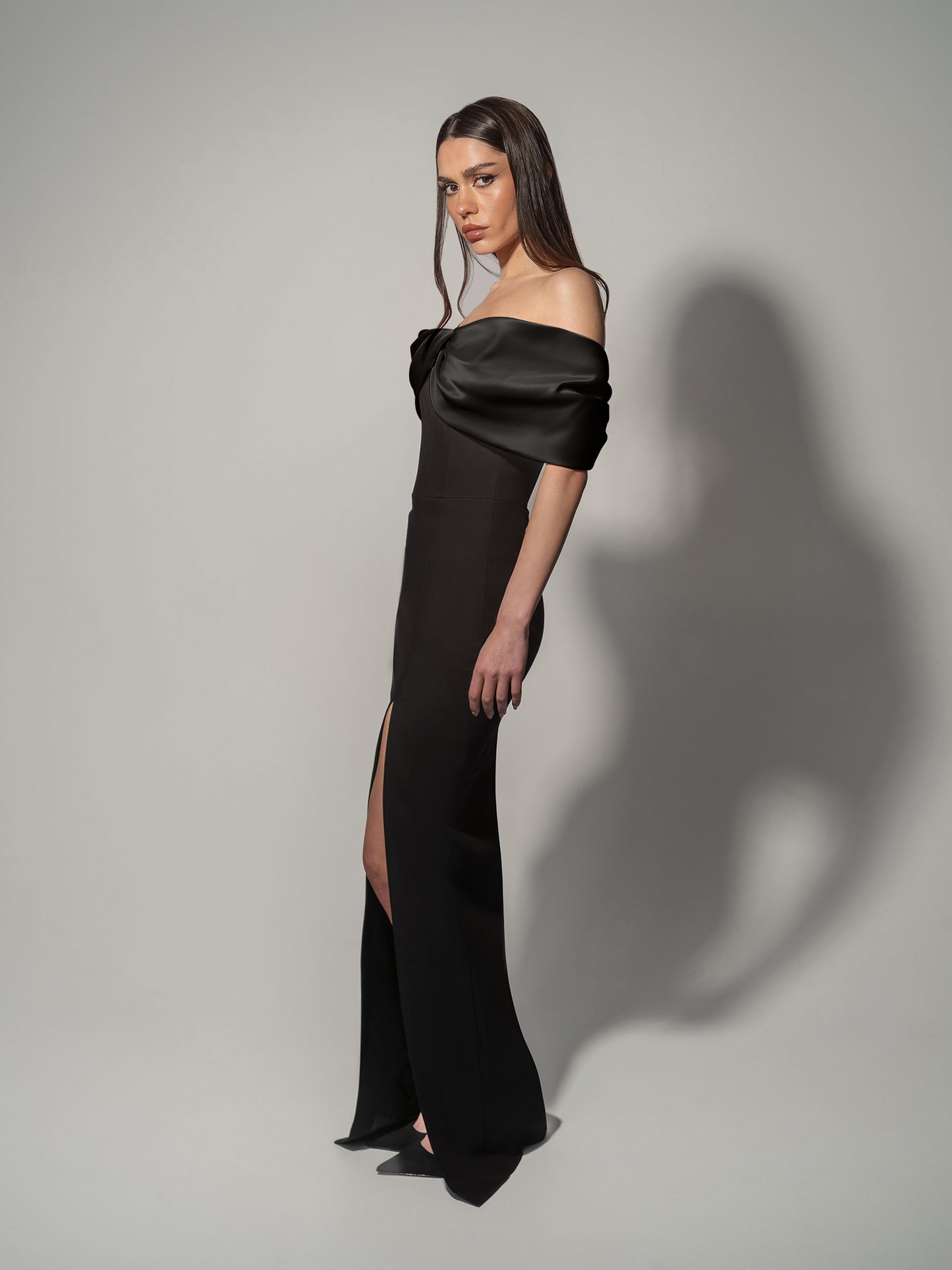 Love in Bloom Maxi Dress – Black