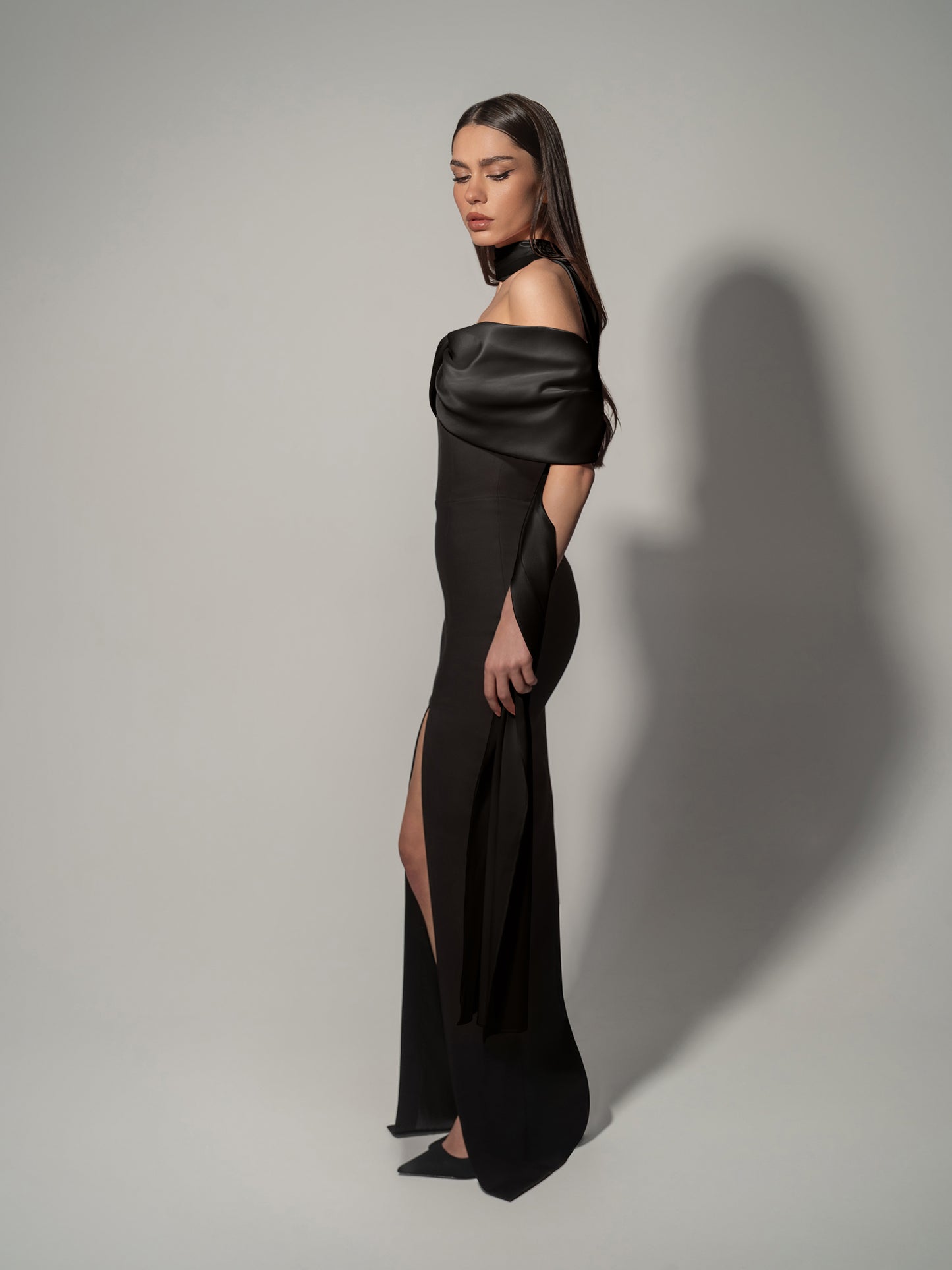 Love in Bloom Maxi Dress – Black