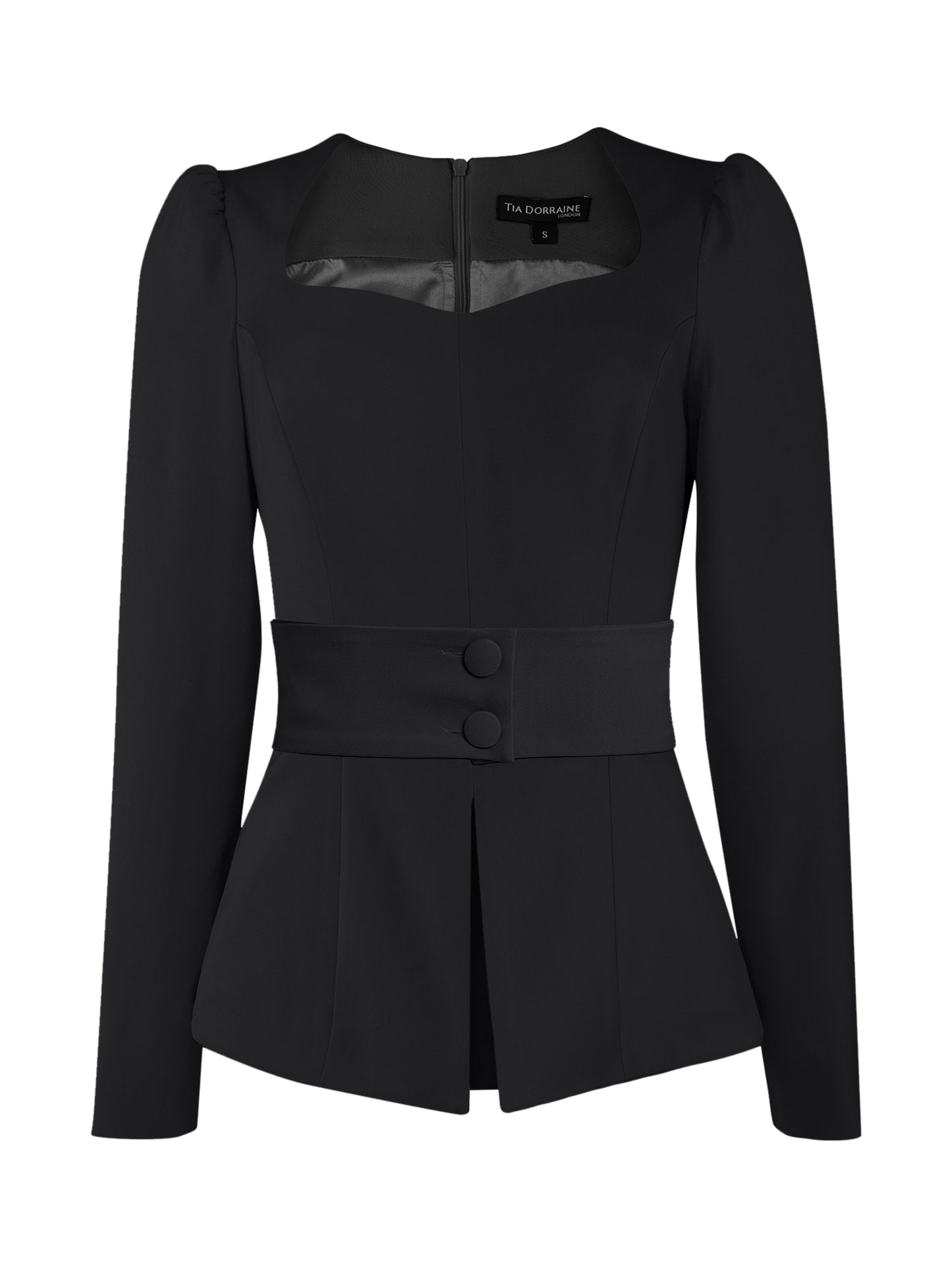 Magnetic Power Sweetheart Blouse by Tia Dorraine Women's Luxury Fashion Designer Clothing Brand