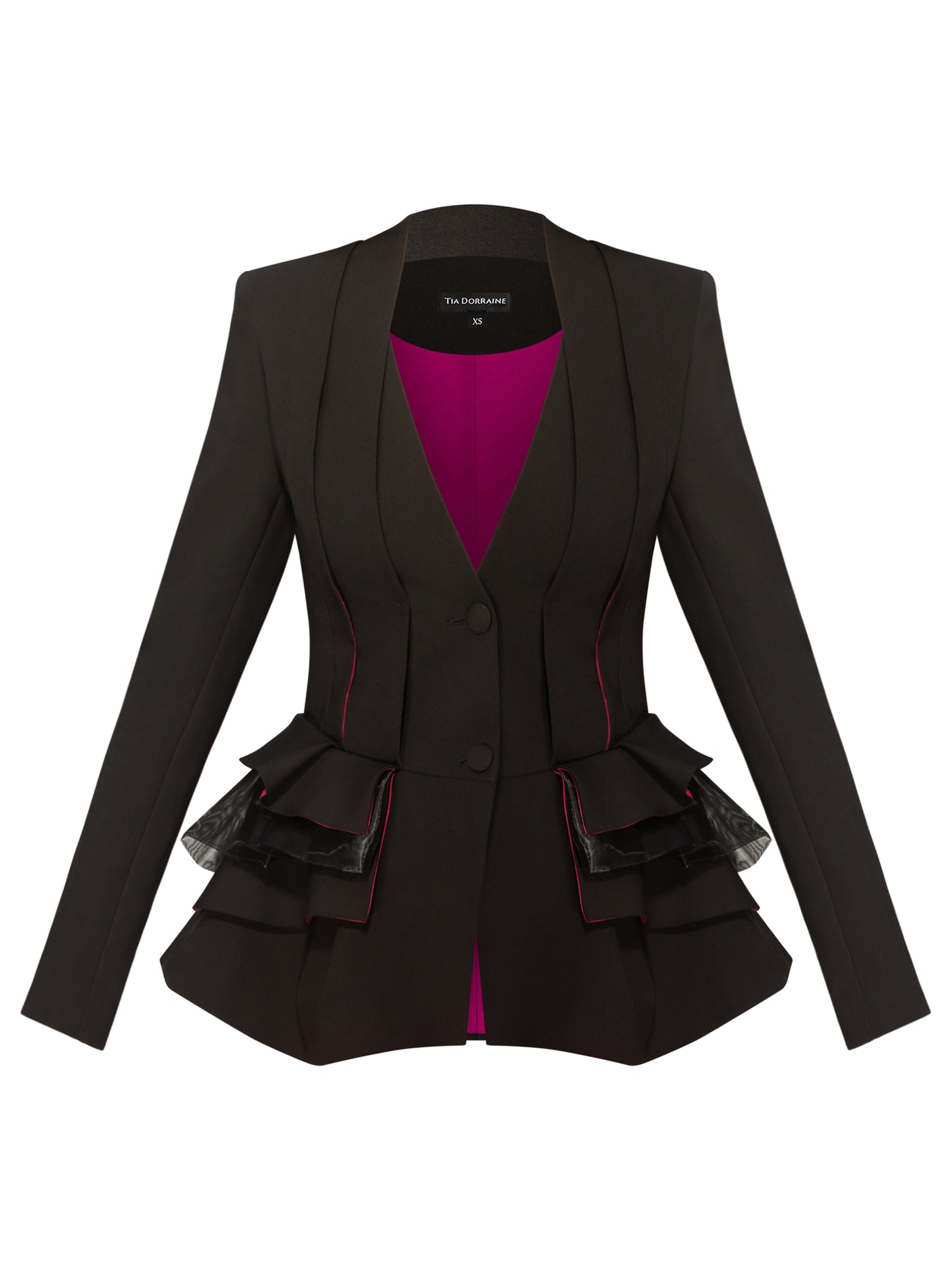Mon Chèri Ruffled Blazer