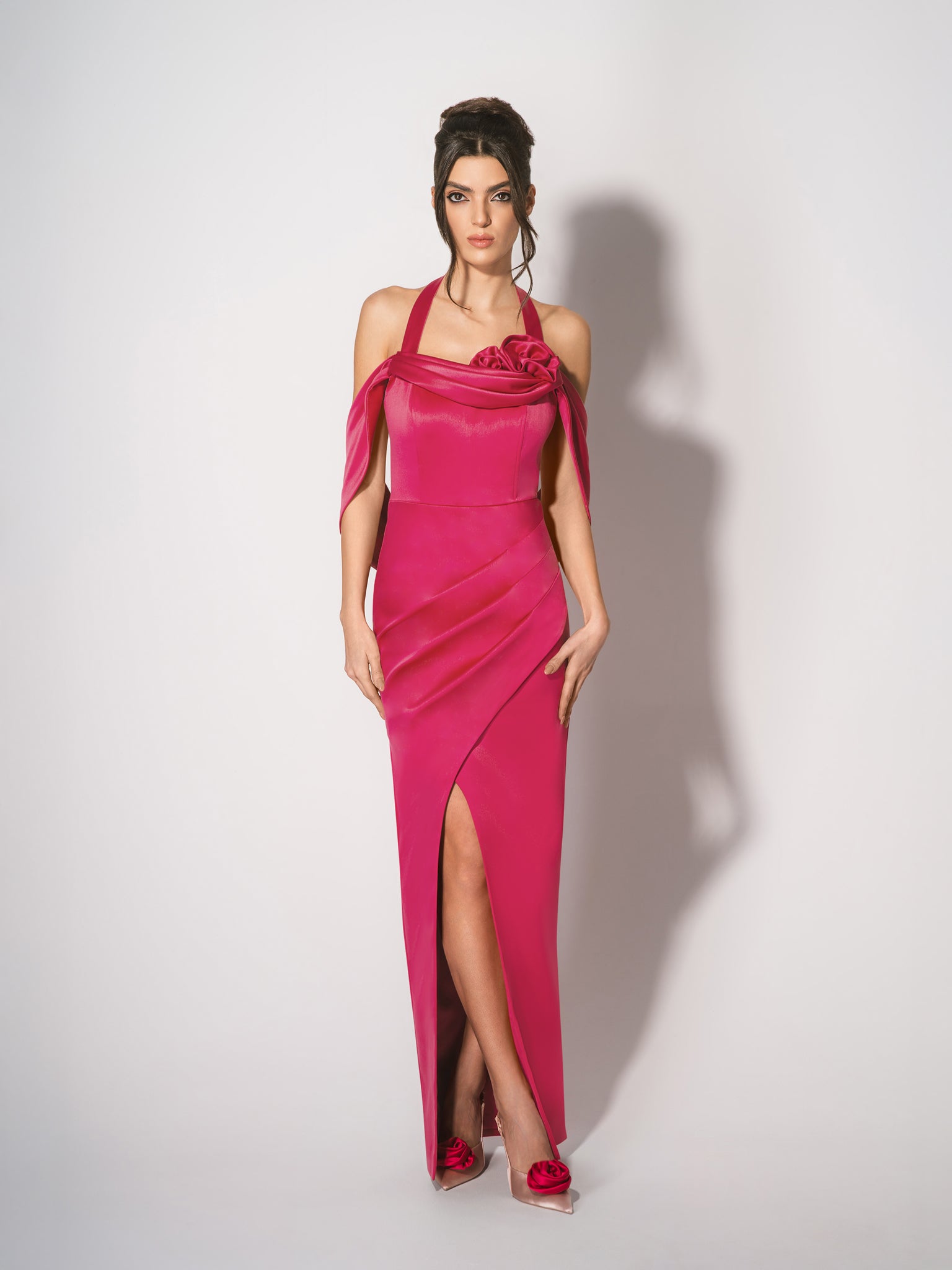 Tia Dorraine Rose Garden Maxi Dress - Pink Tia Dorraine Rose Garden Maxi Dress - Pink
