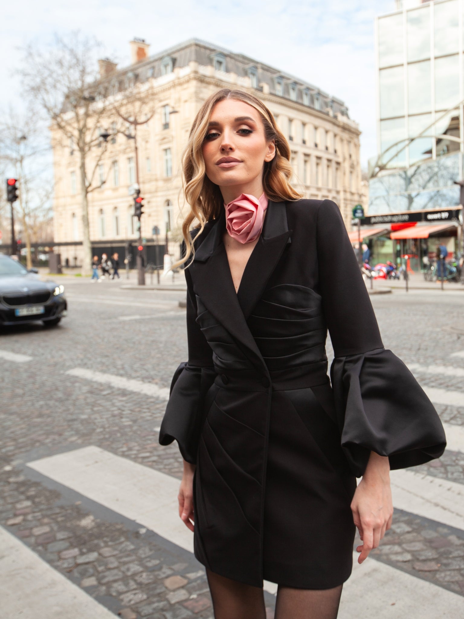 Savage Beauty Blazer Dress by Tia Dorraine Women's Luxury Fashion Designer Clothing Brand