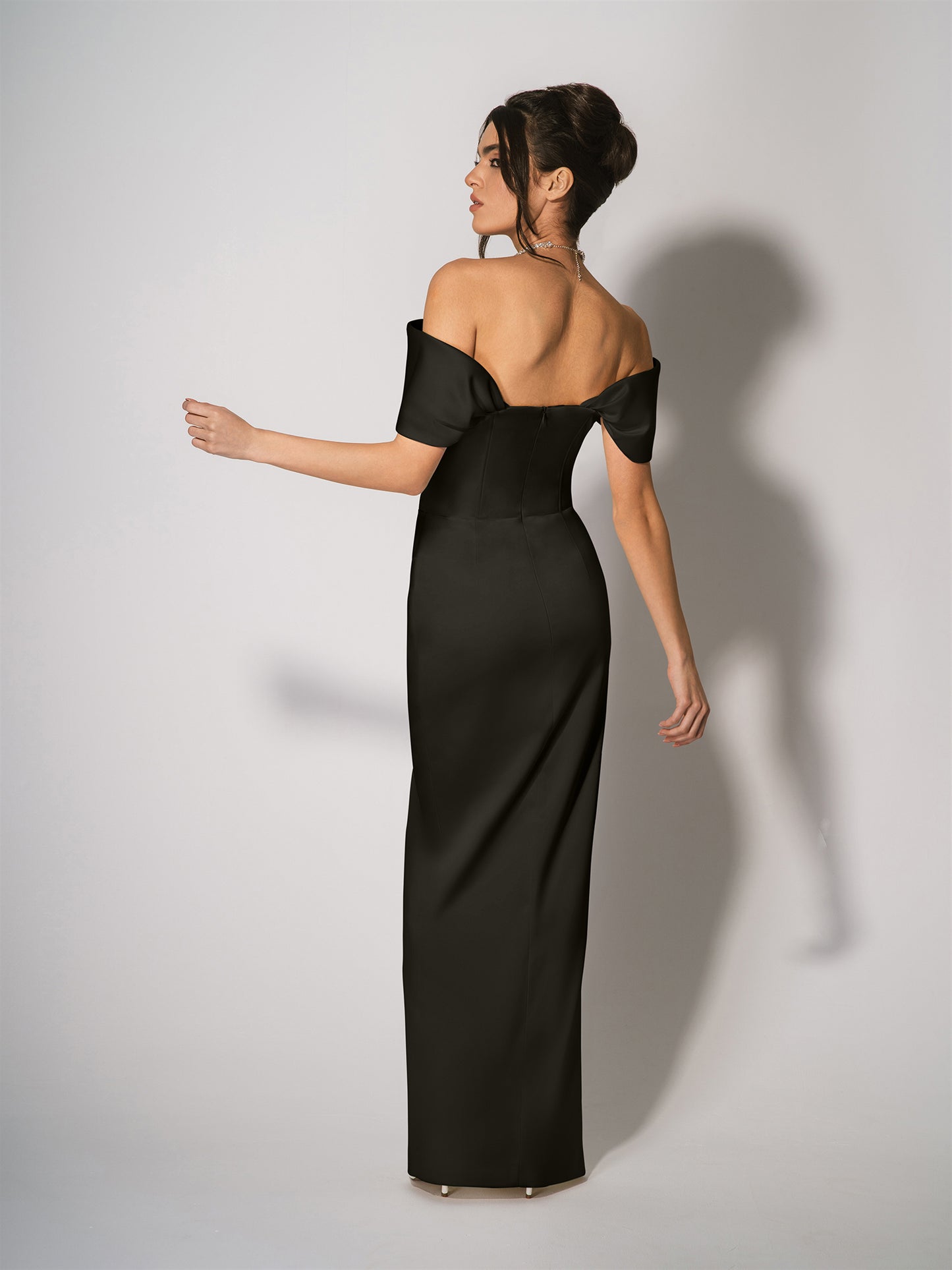 Signature of the Sun Maxi Dress - Black