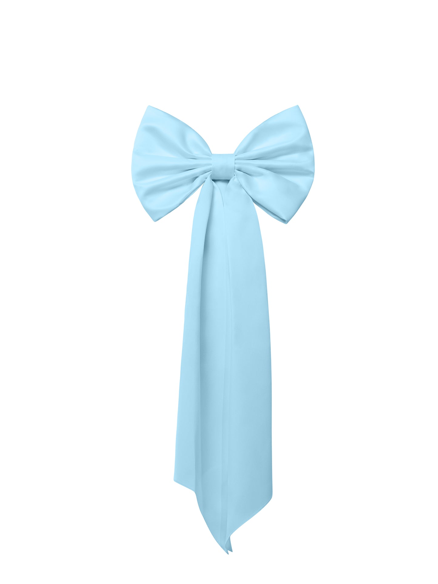 Statement Bow Belt - Light Blue