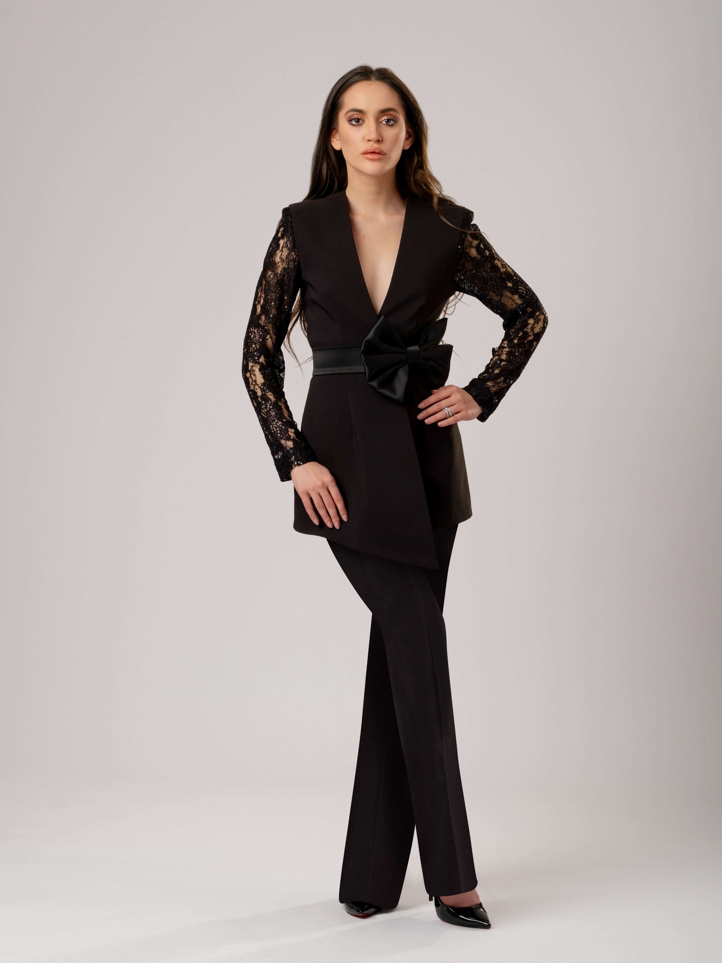 Glowing in the Dark Suit with Black Trousers