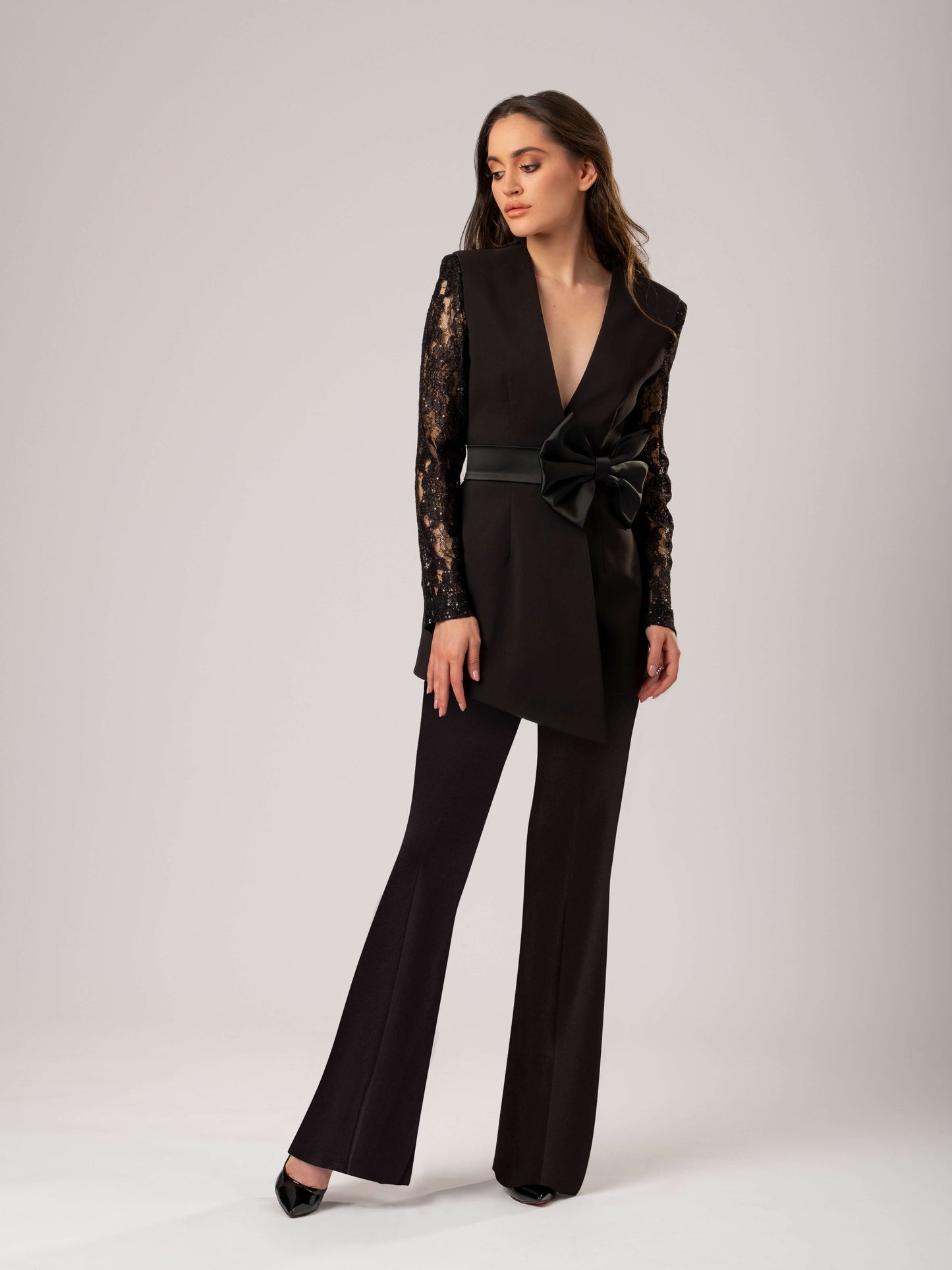 Glowing in the Dark Suit with Black Trousers