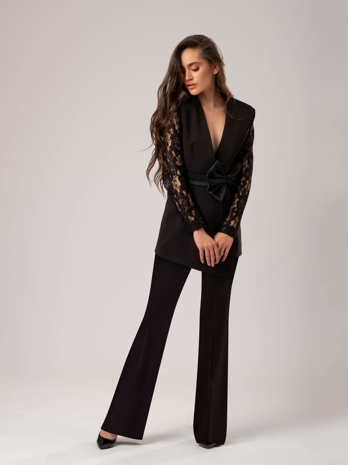 Glowing in the Dark Suit with Black Trousers