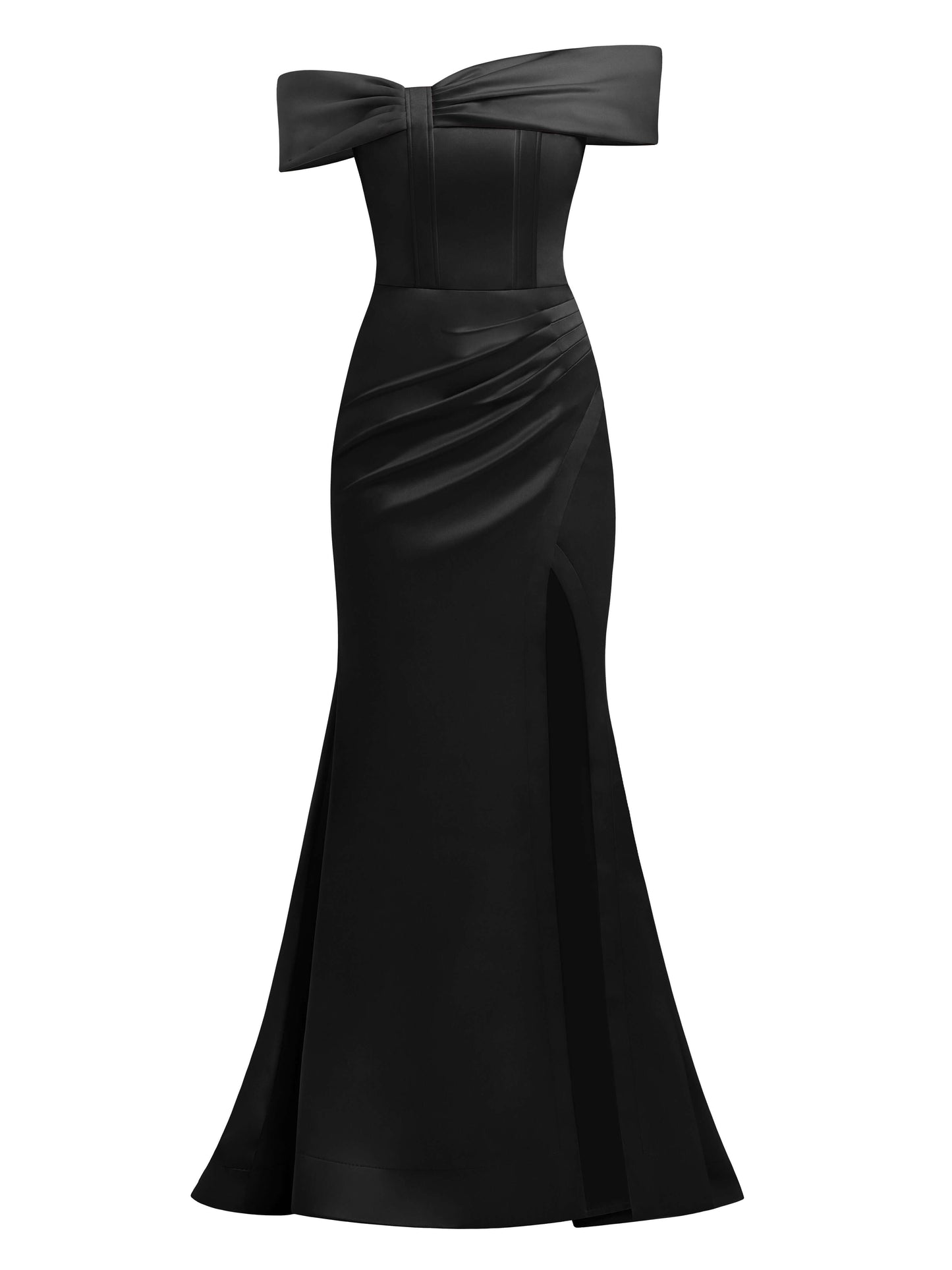 Signature of the Sun Evening Gown - Black