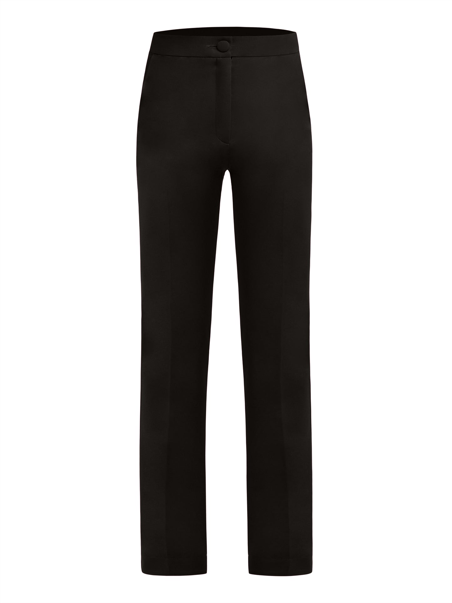Tailored Straight-Leg Trousers by Tia Dorraine Women's Luxury Fashion Designer Clothing Brand
