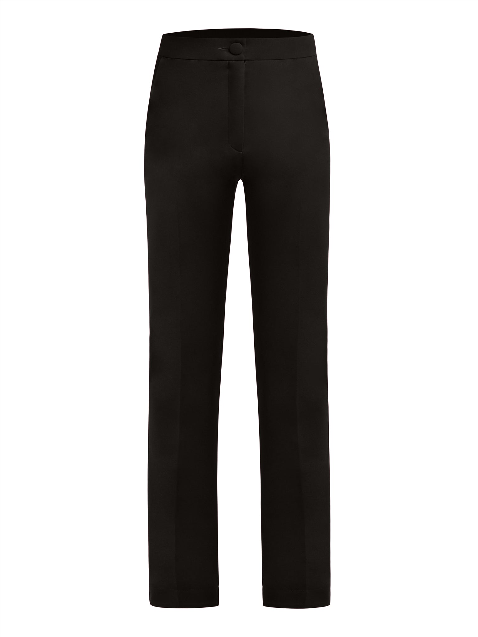 Tailored Straight-Leg Trousers by Tia Dorraine Women's Luxury Fashion Designer Clothing Brand