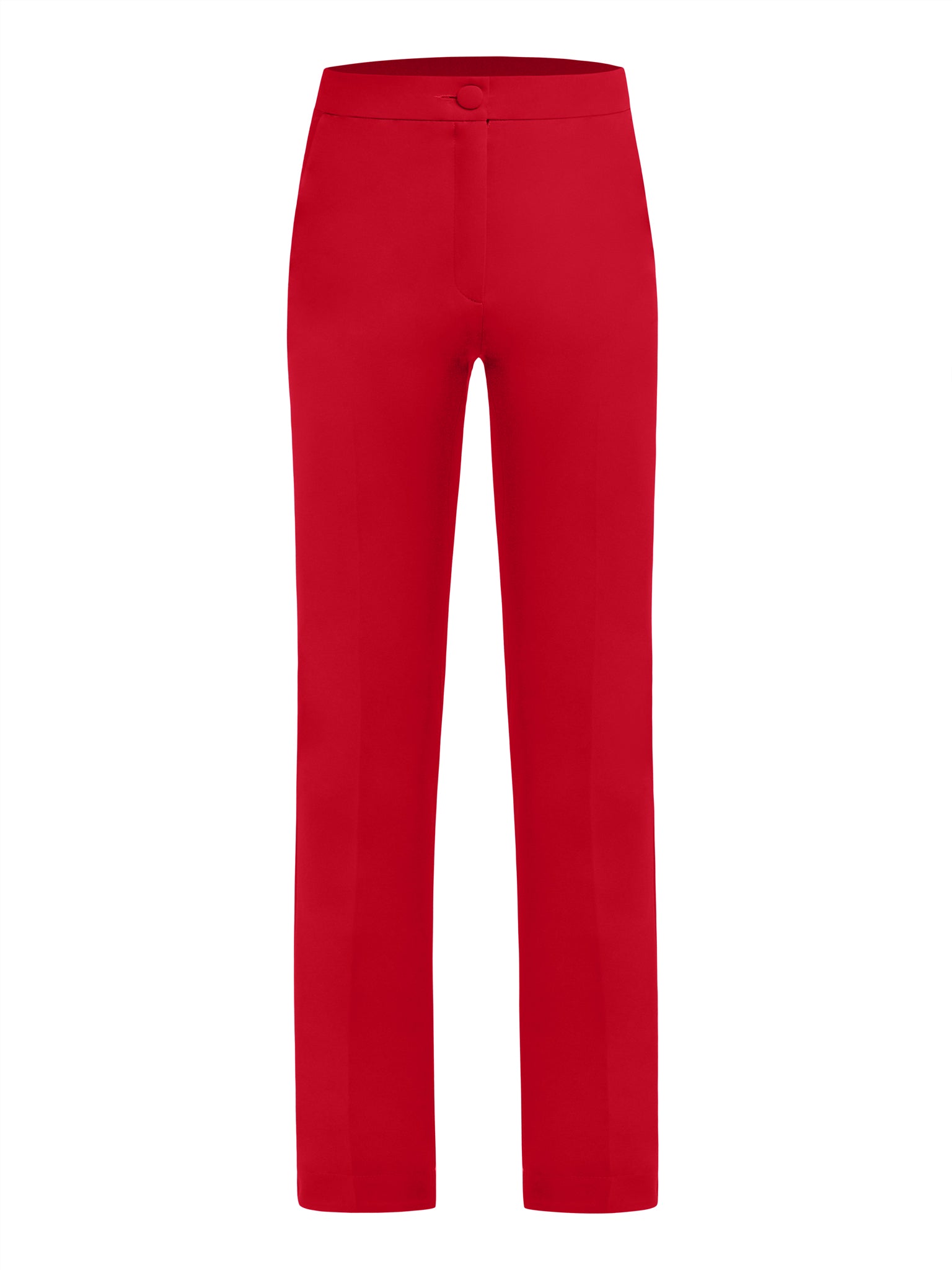 Tailored Straight-Leg Trousers by Tia Dorraine Women's Luxury Fashion Designer Clothing Brand