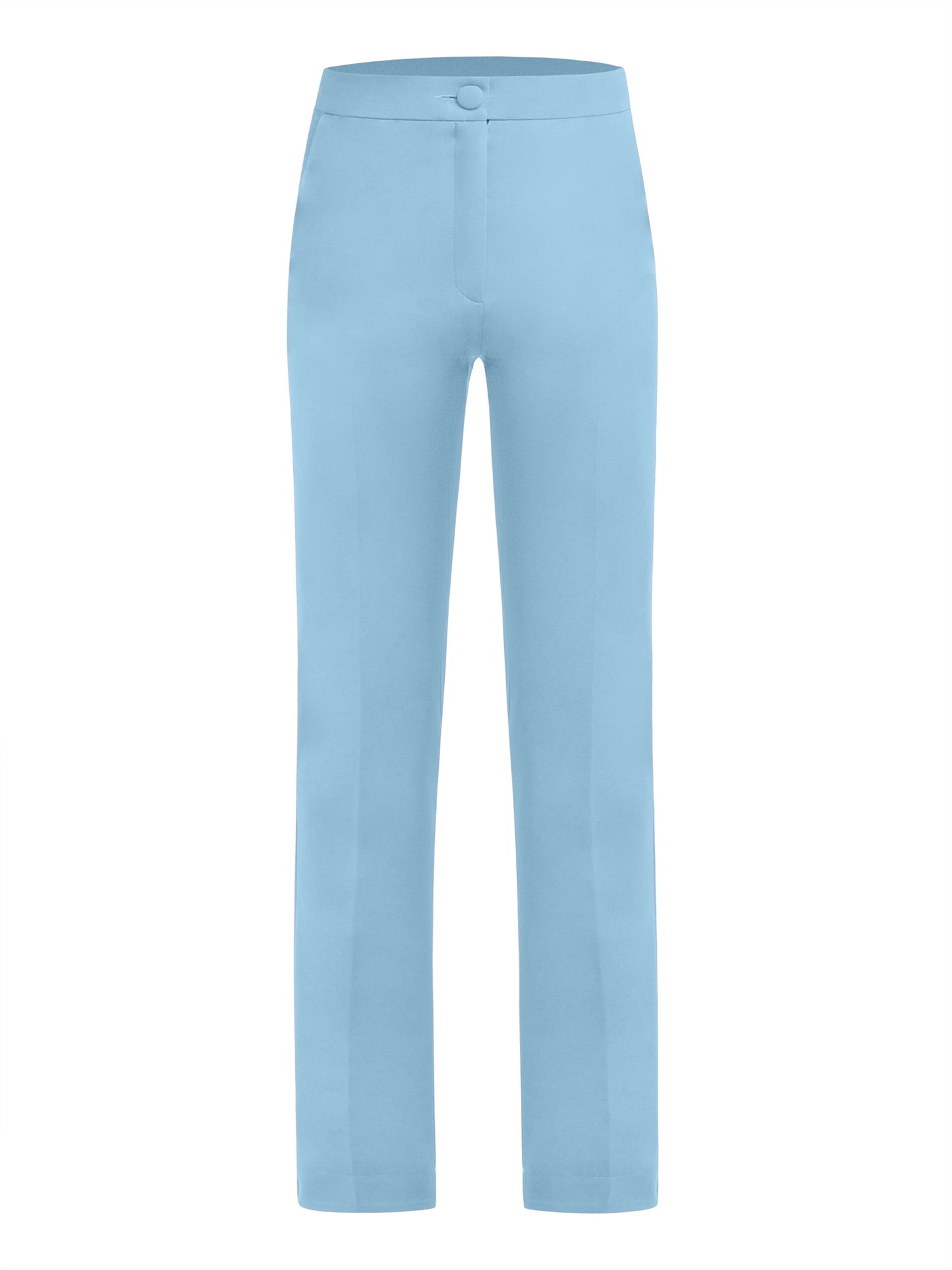 Tailored Straight-Leg Trousers by Tia Dorraine Women's Luxury Fashion Designer Clothing Brand