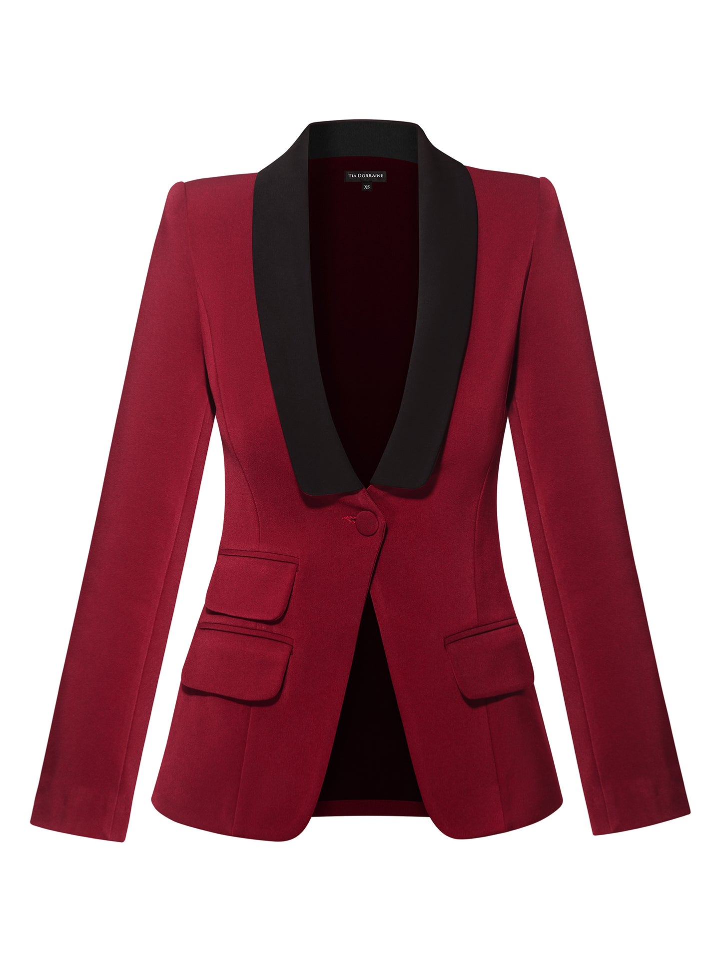 Vision Timeless Single-Breasted Blazer by Tia Dorraine Women's Luxury Fashion Designer Clothing Brand