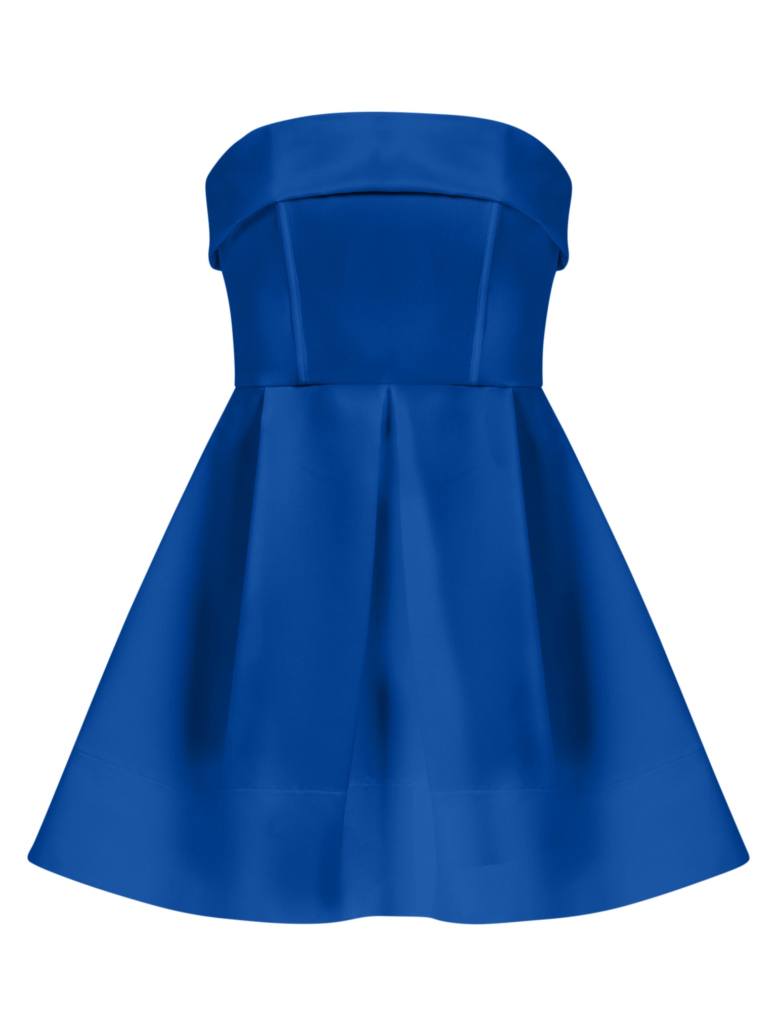 Wild Flower Flared Satin Mini Dress by Tia Dorraine Women's Luxury Fashion Designer Clothing Brand
