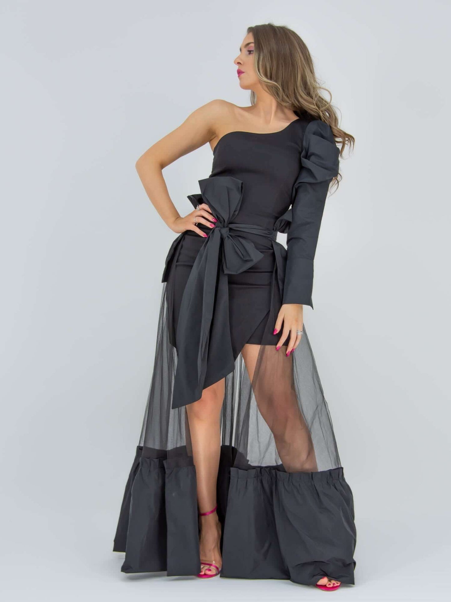 '80s Fairytale Floor-Length Self-Tie Belt by Tia Dorraine Women's Luxury Fashion Designer Clothing Brand