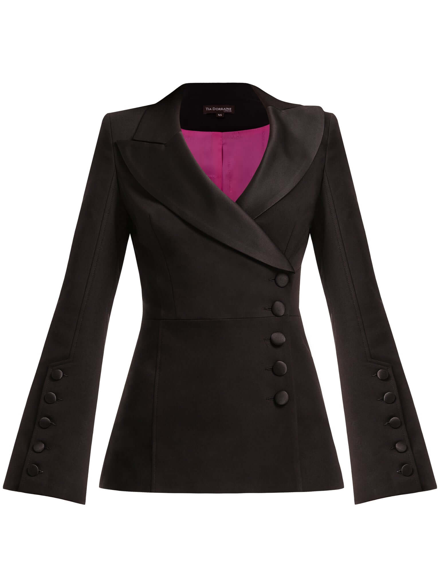 Chic Impressions Asymmetric Blazer - Black by Tia Dorraine Women's Luxury Fashion Designer Clothing Brand