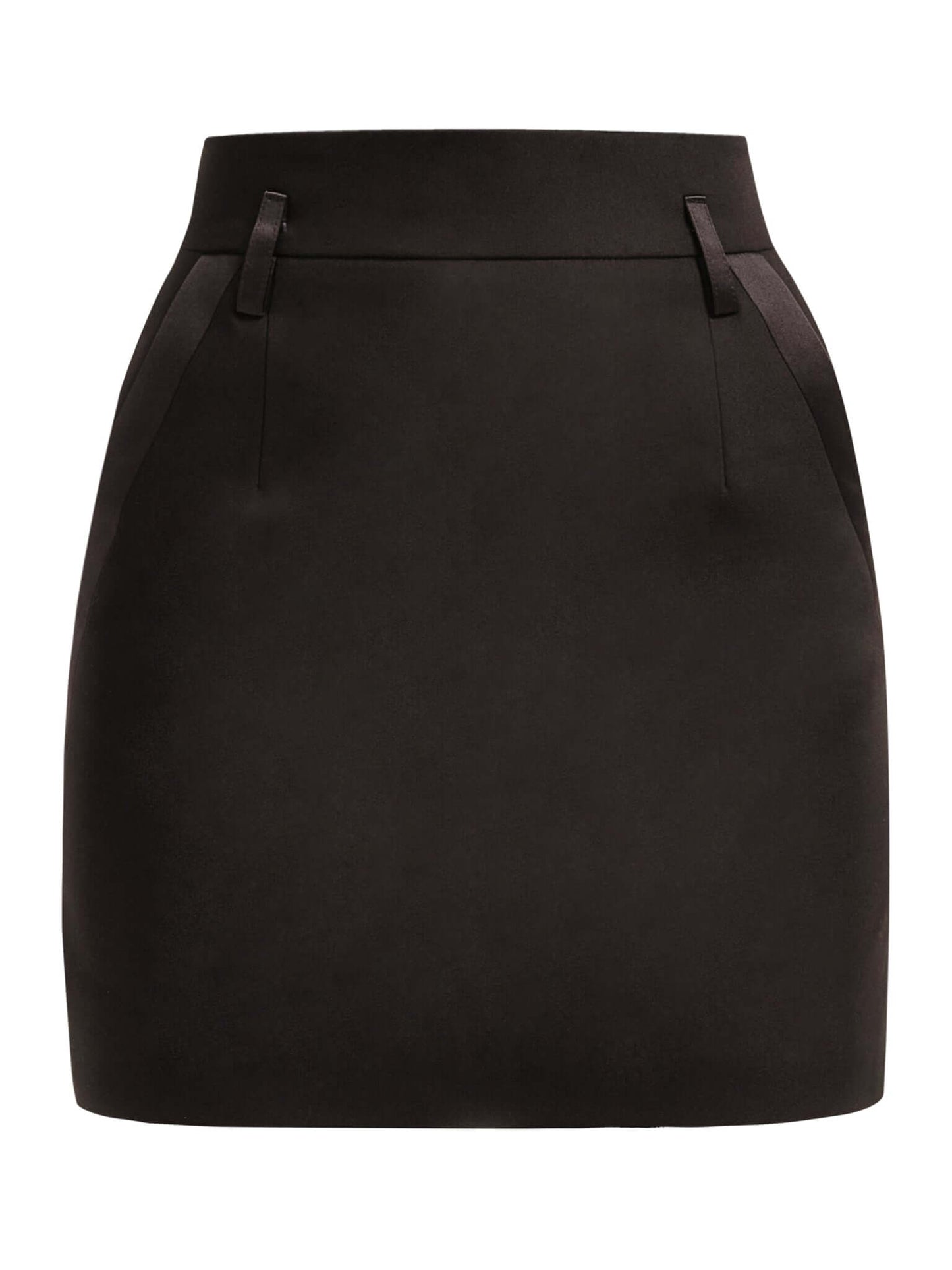 Chic Impressions High-Waist Mini Skirt by Tia Dorraine Women's Luxury Fashion Designer Clothing Brand