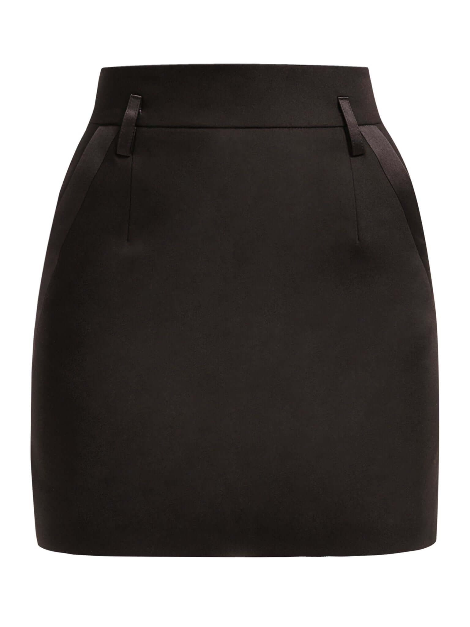 Chic Impressions High-Waist Mini Skirt by Tia Dorraine Women's Luxury Fashion Designer Clothing Brand