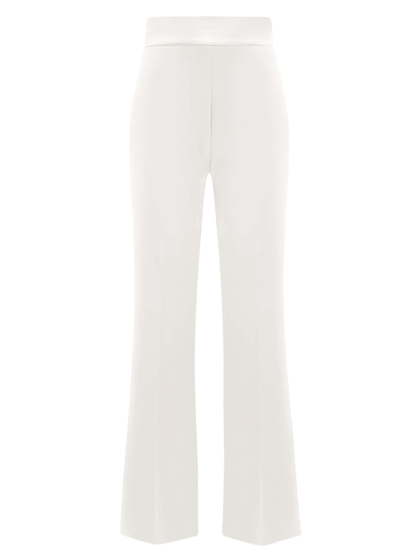 Rare Pearl High-Waist Flared Trousers by Tia Dorraine Women's Luxury Fashion Designer Clothing Brand