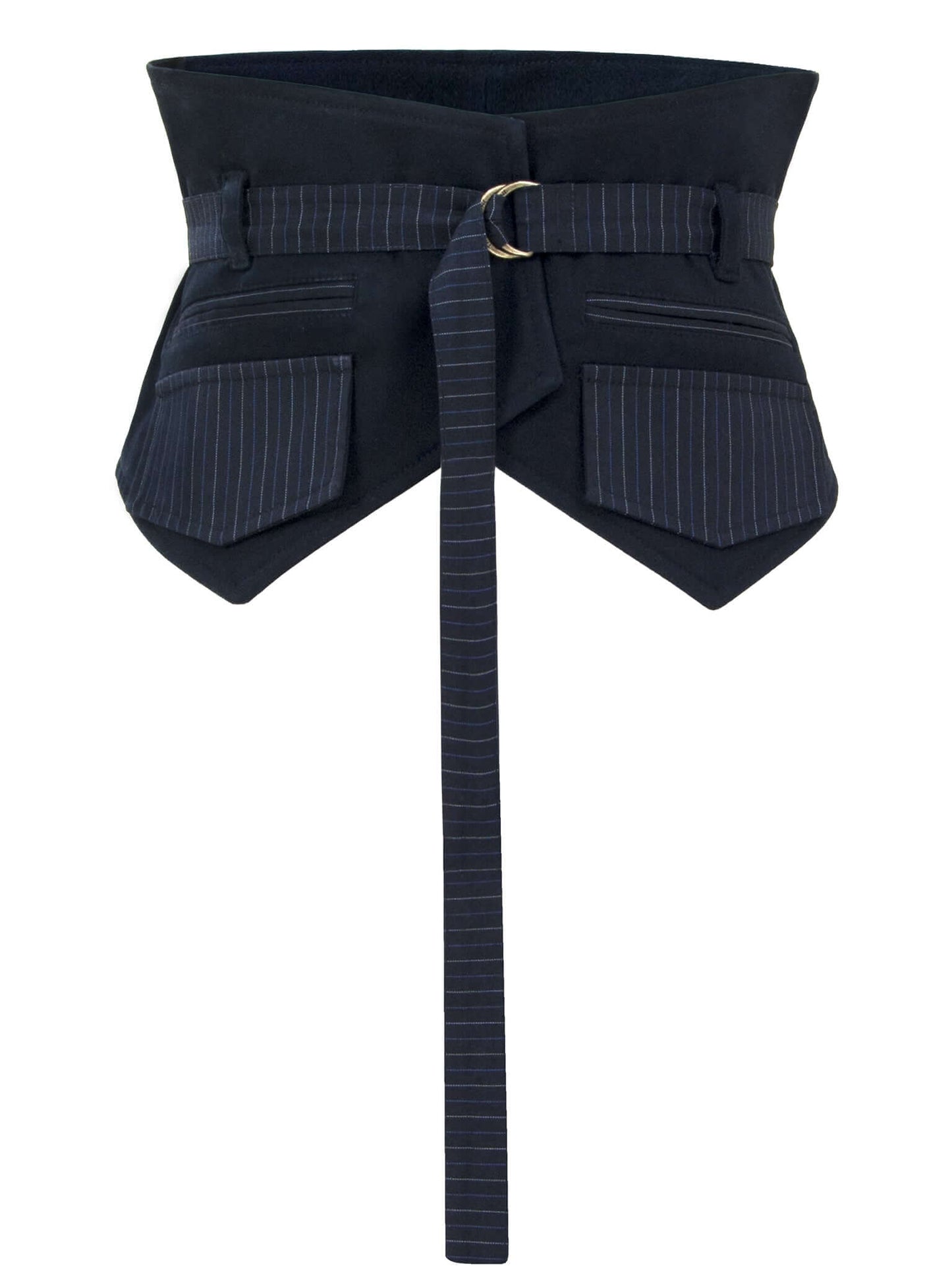Statement Fix Wide Adjustable Fabric Belt by Tia Dorraine Women's Luxury Fashion Designer Clothing Brand