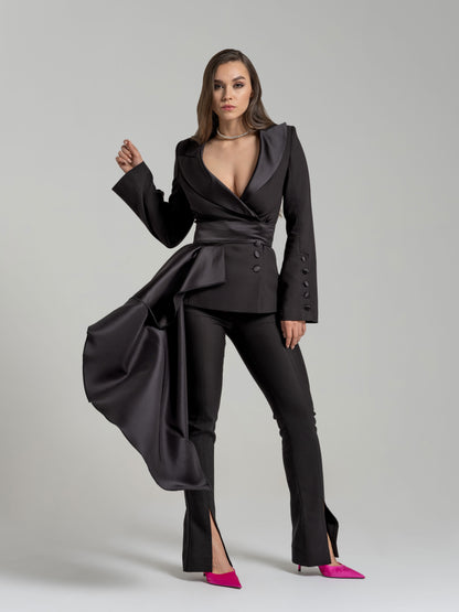 Chic Impressions Three-Piece Power Suit by Tia Dorraine Women's Luxury Fashion Designer Clothing Brand