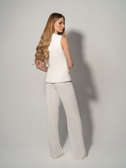 Classic Chic Tailored Vest