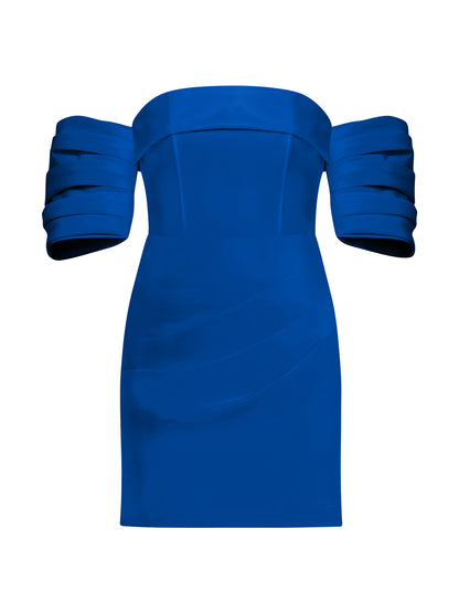 Devotion Mini Dress with Detachable Sleeves by Tia Dorraine Women's Luxury Fashion Designer Clothing Brand