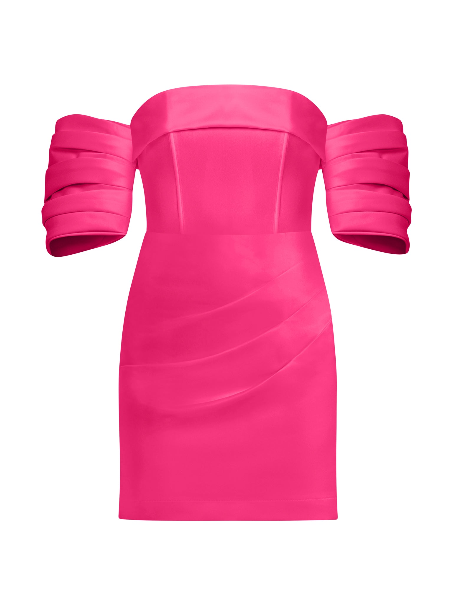 Devotion Mini Dress with Detachable Sleeves by Tia Dorraine Women's Luxury Fashion Designer Clothing Brand