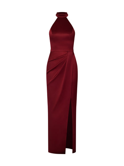 Fall in Love Maxi Dress - Burgundy