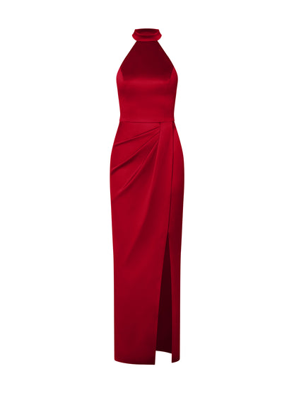 Fall in Love Maxi Dress - Fierce Red