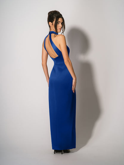Fall in Love Maxi Dress - Azure Blue