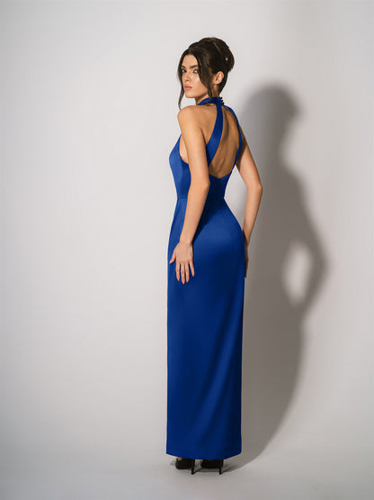 Fall in Love Maxi Dress - Azure Blue