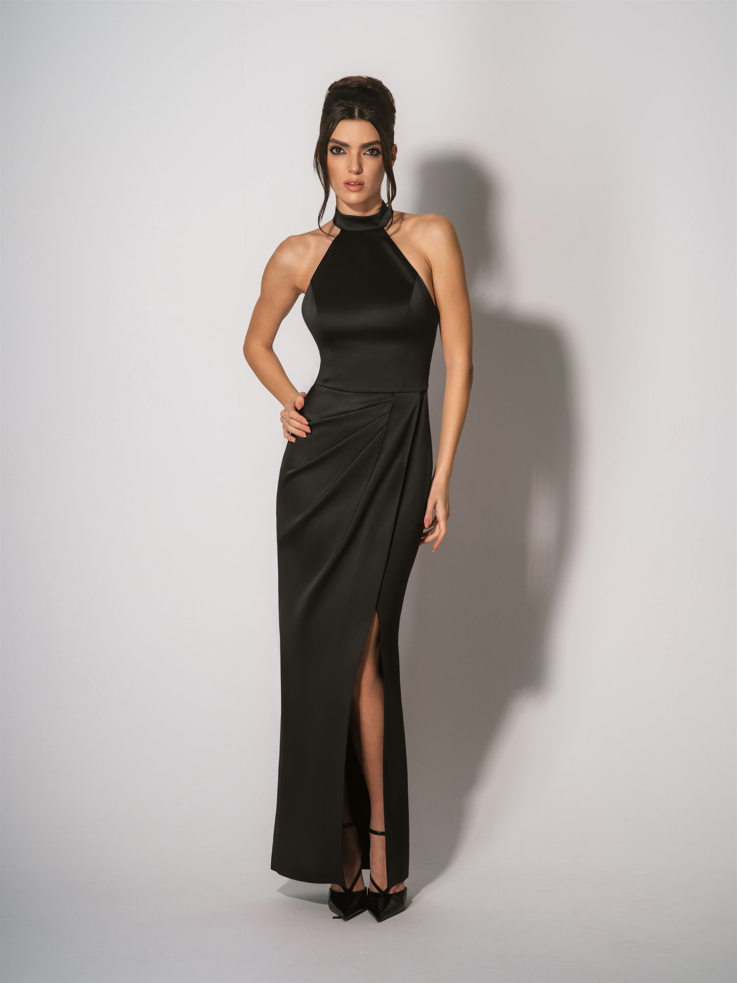 Fall in Love Maxi Dress - Black