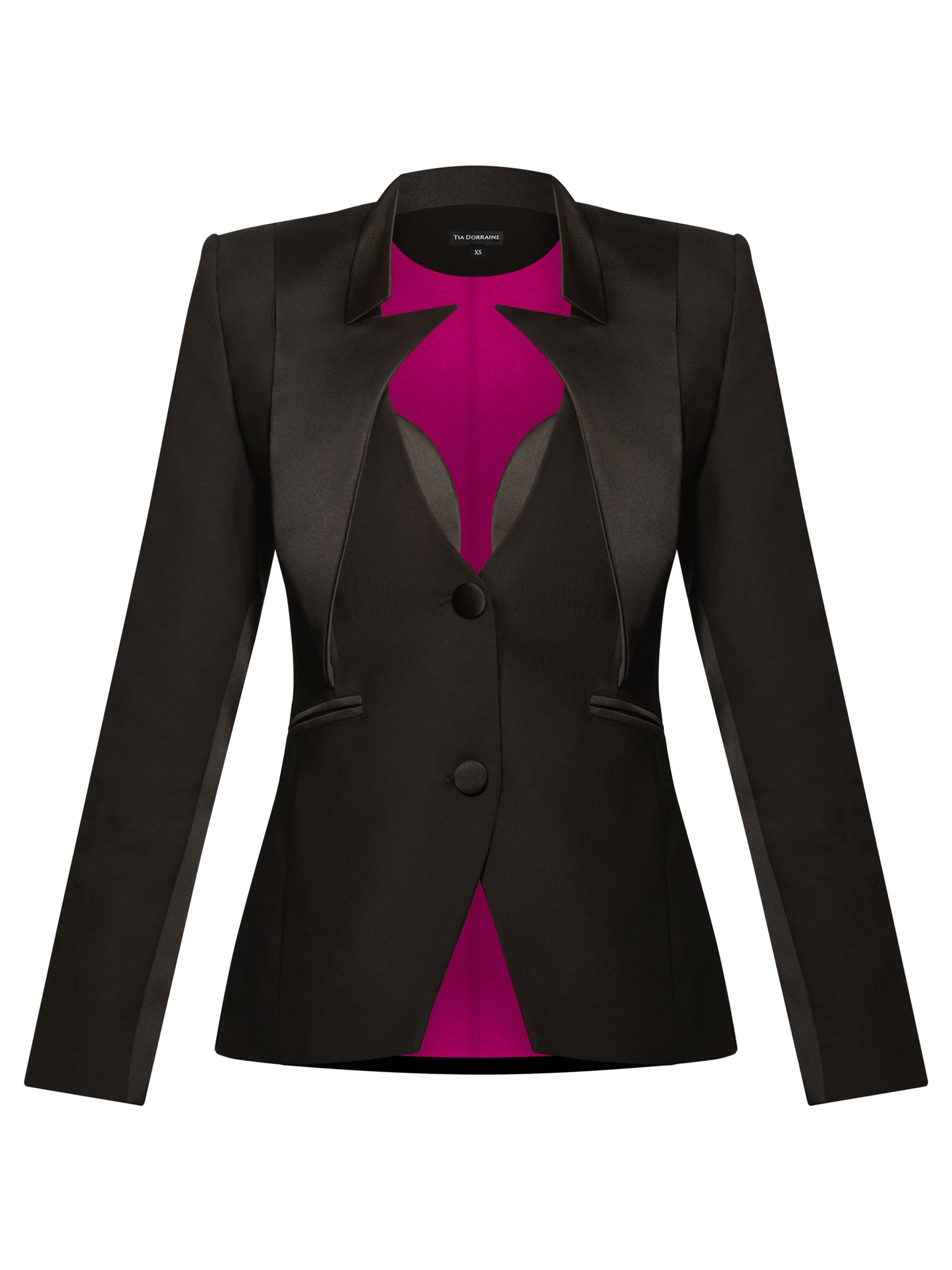 Femme Fatale Tailored Blazer by Tia Dorraine Women's Luxury Fashion Designer Clothing Brand