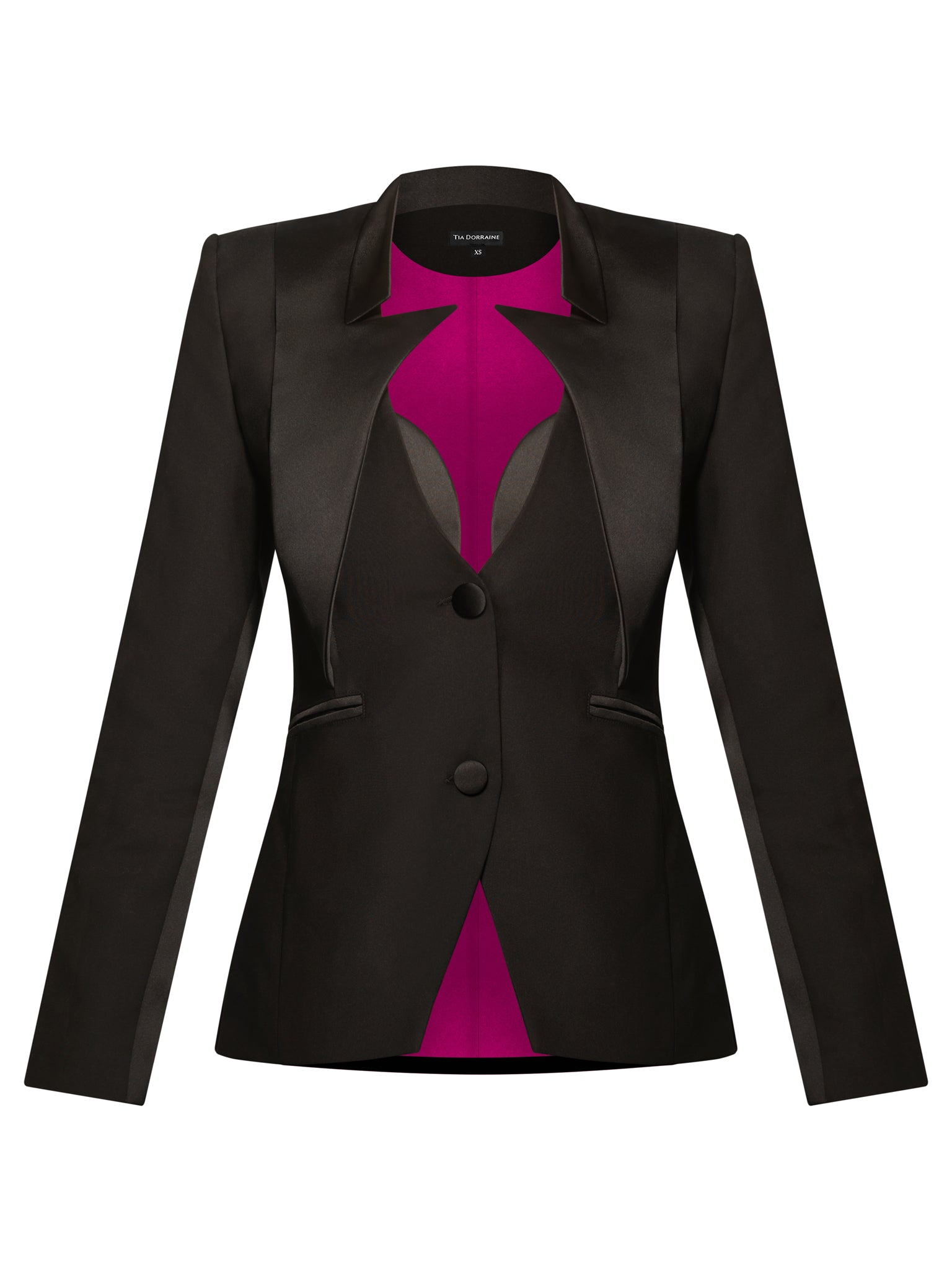 Femme Fatale Tailored Blazer by Tia Dorraine Women's Luxury Fashion Designer Clothing Brand