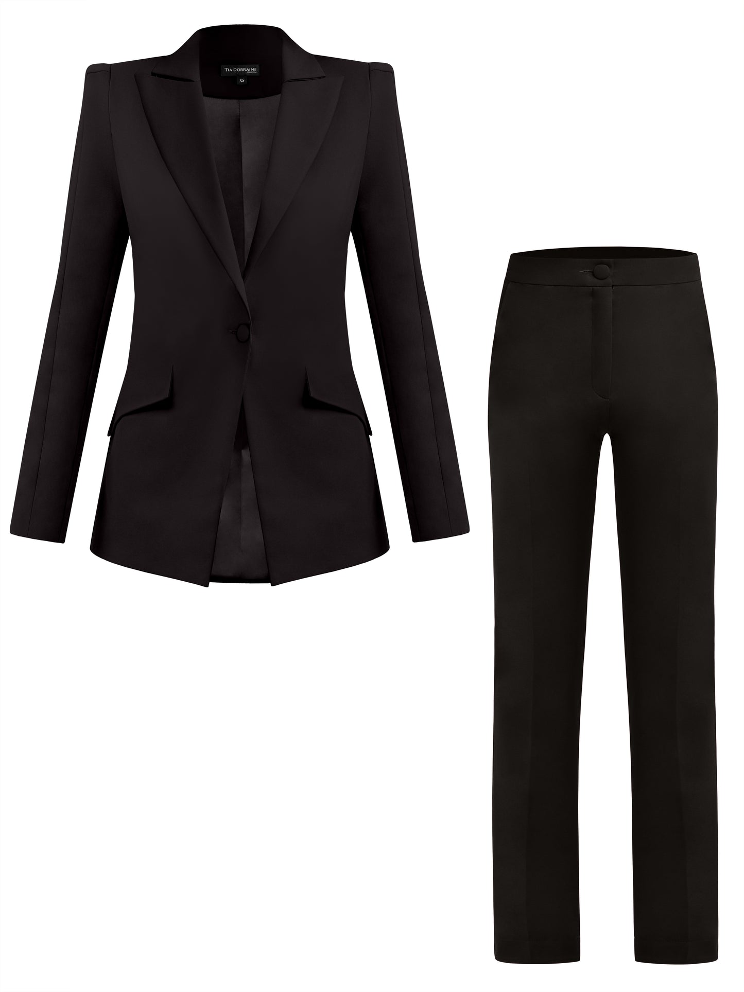 Illusion Classic Tailored Suit - Black