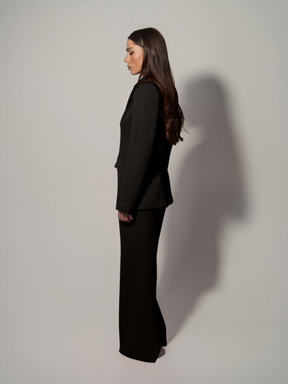 Illusion Classic Tailored Blazer - Black